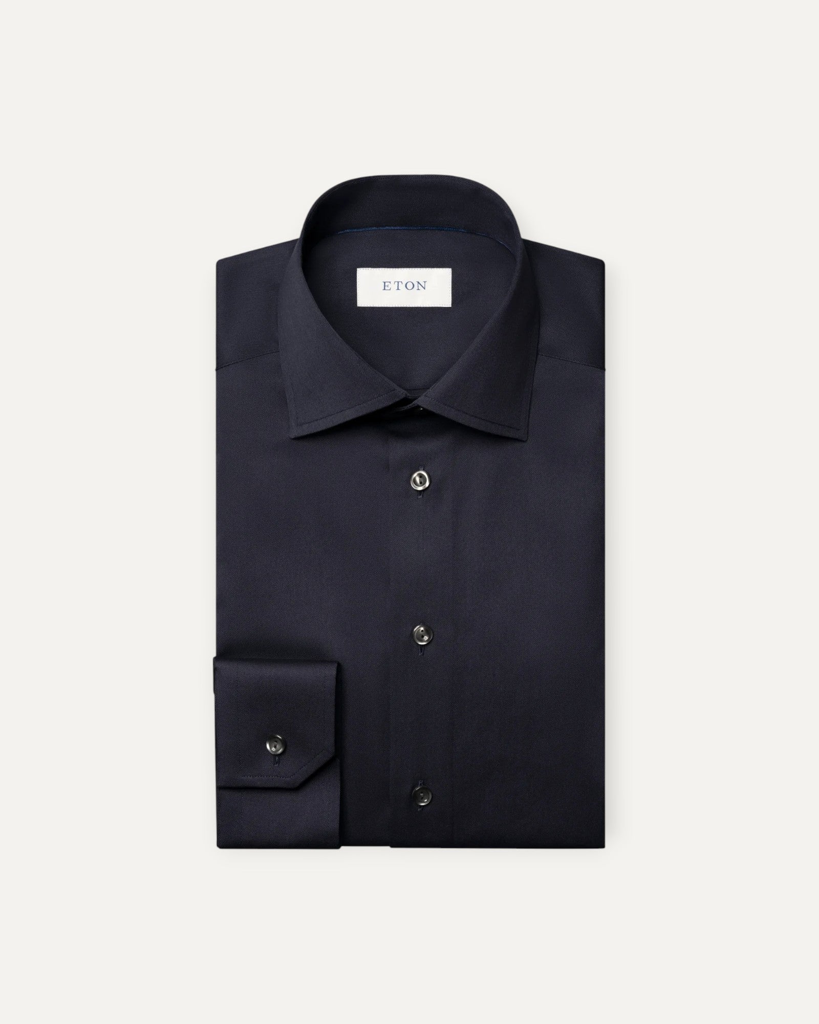 Slim Fit Signature Twill Shirt Navy