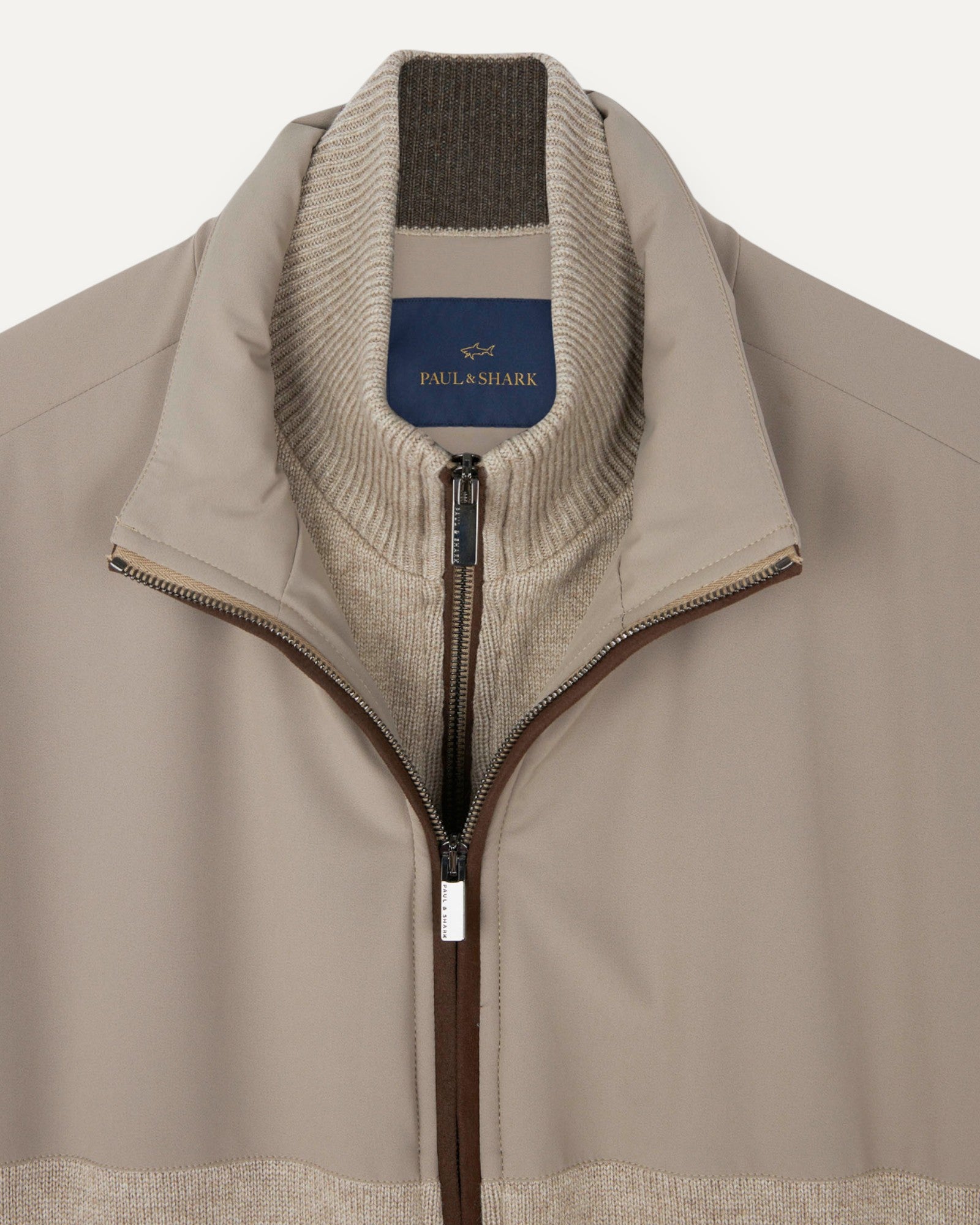 Cashmere & Suede 4X4 Stretch Jacket Beige