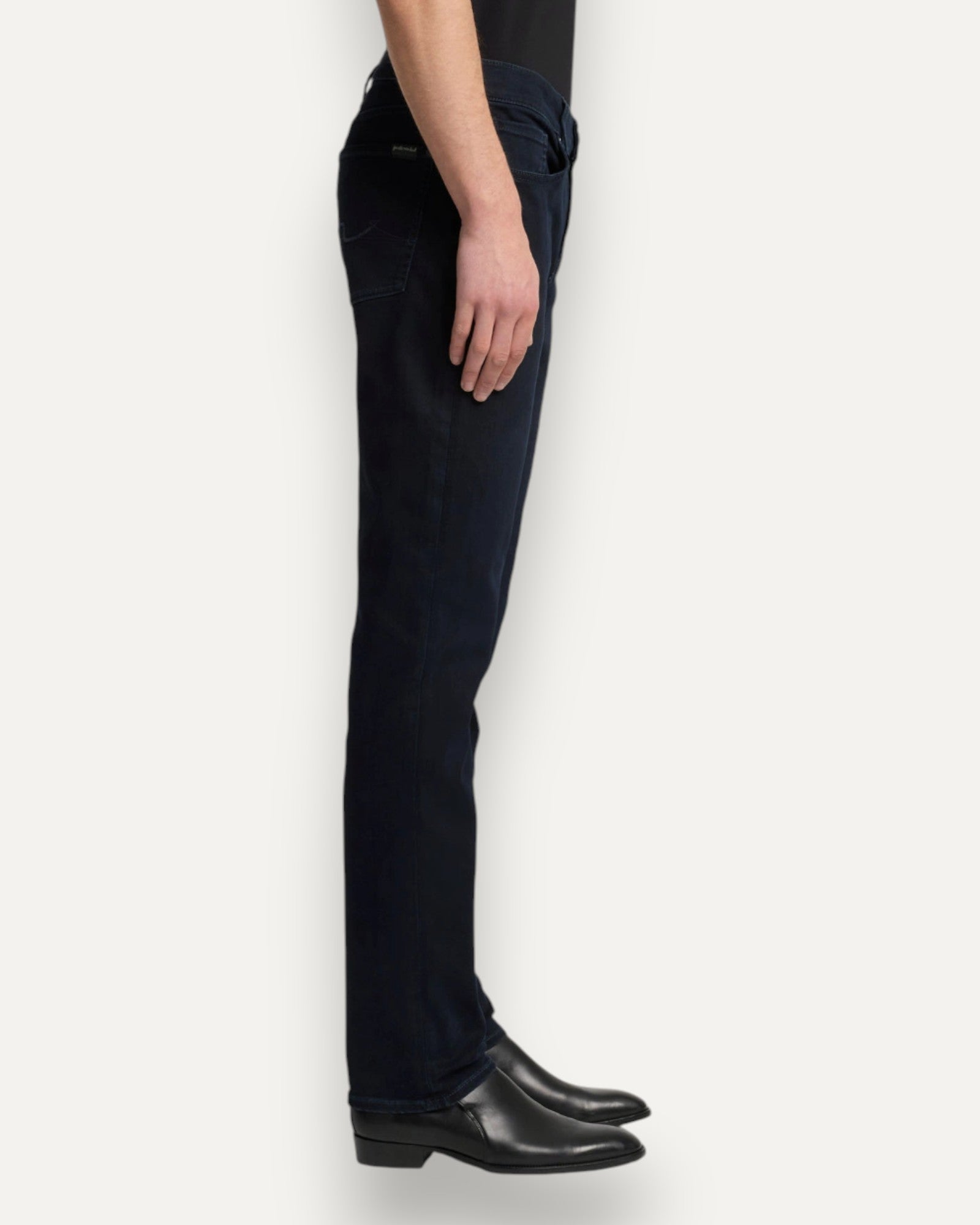 Slimmy Slim Straight Fit Jean Performance Blue-Black Indigo