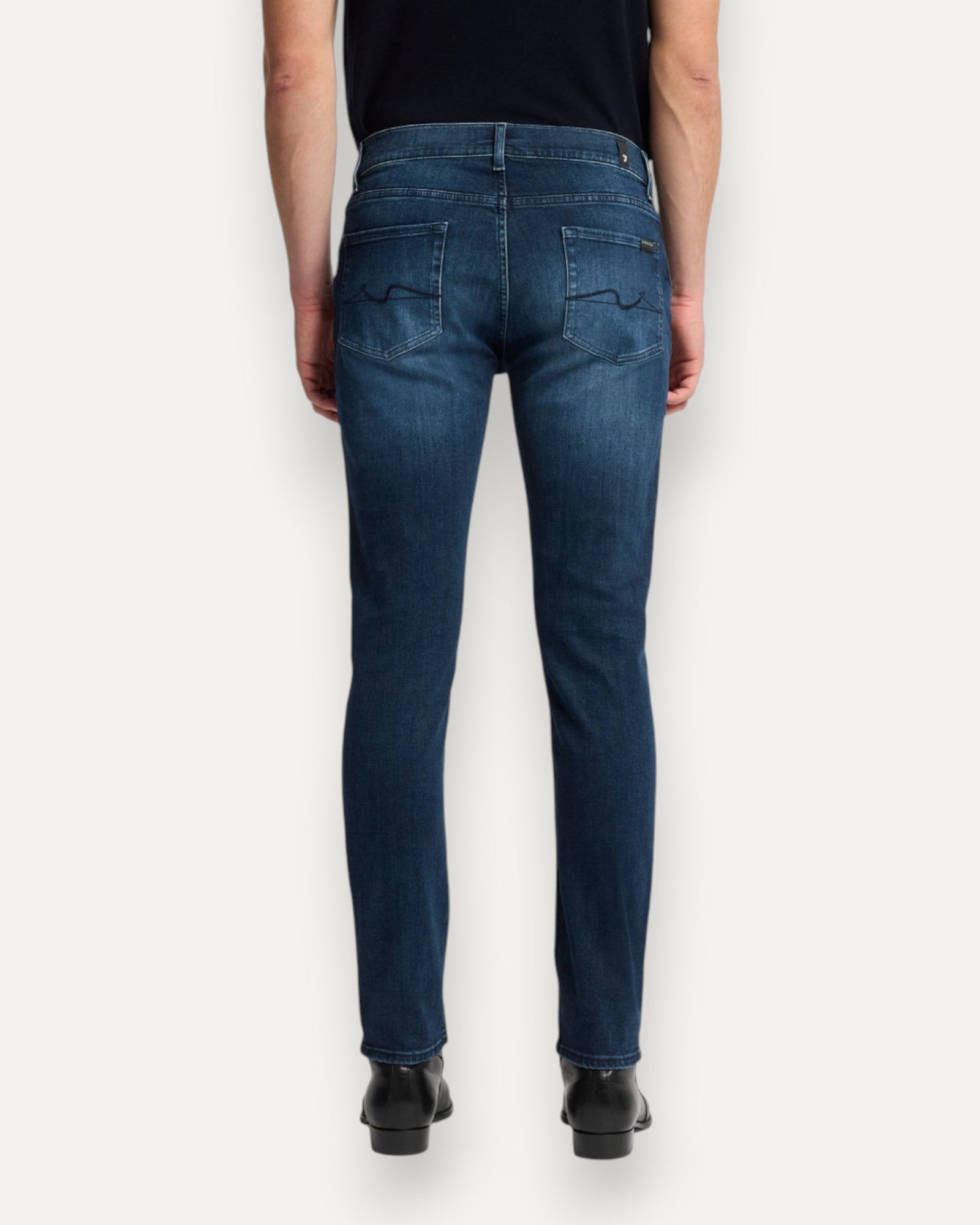 Slimmy Tapered Fit Jean Performance Dark Wash
