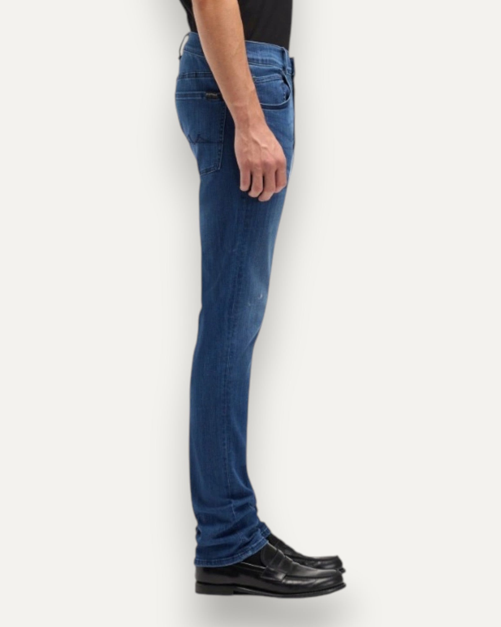 Slimmy Slim Straight Fit Jean Performance Mid Wash