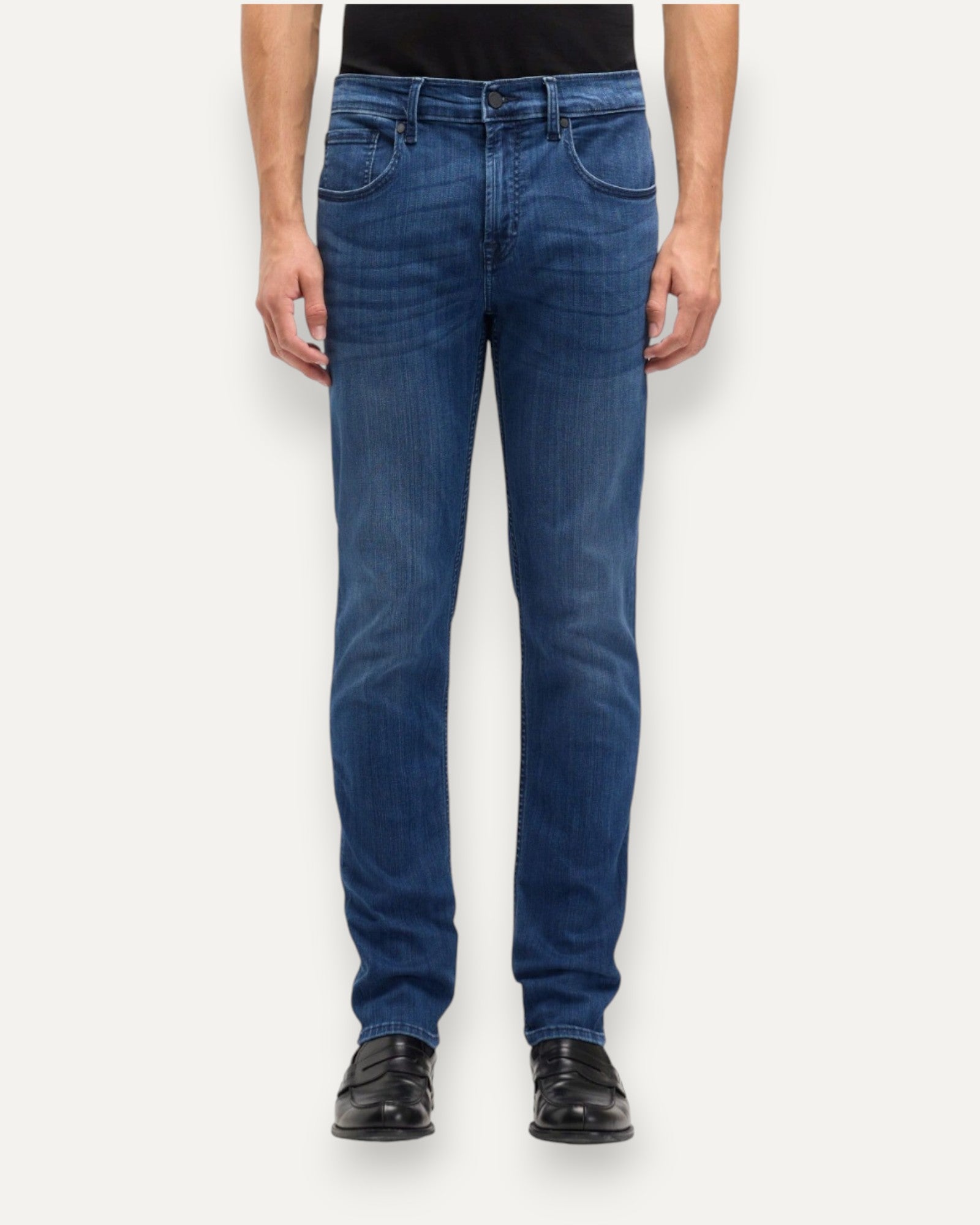 Slimmy Tapered Fit Jean Performance Mid Wash