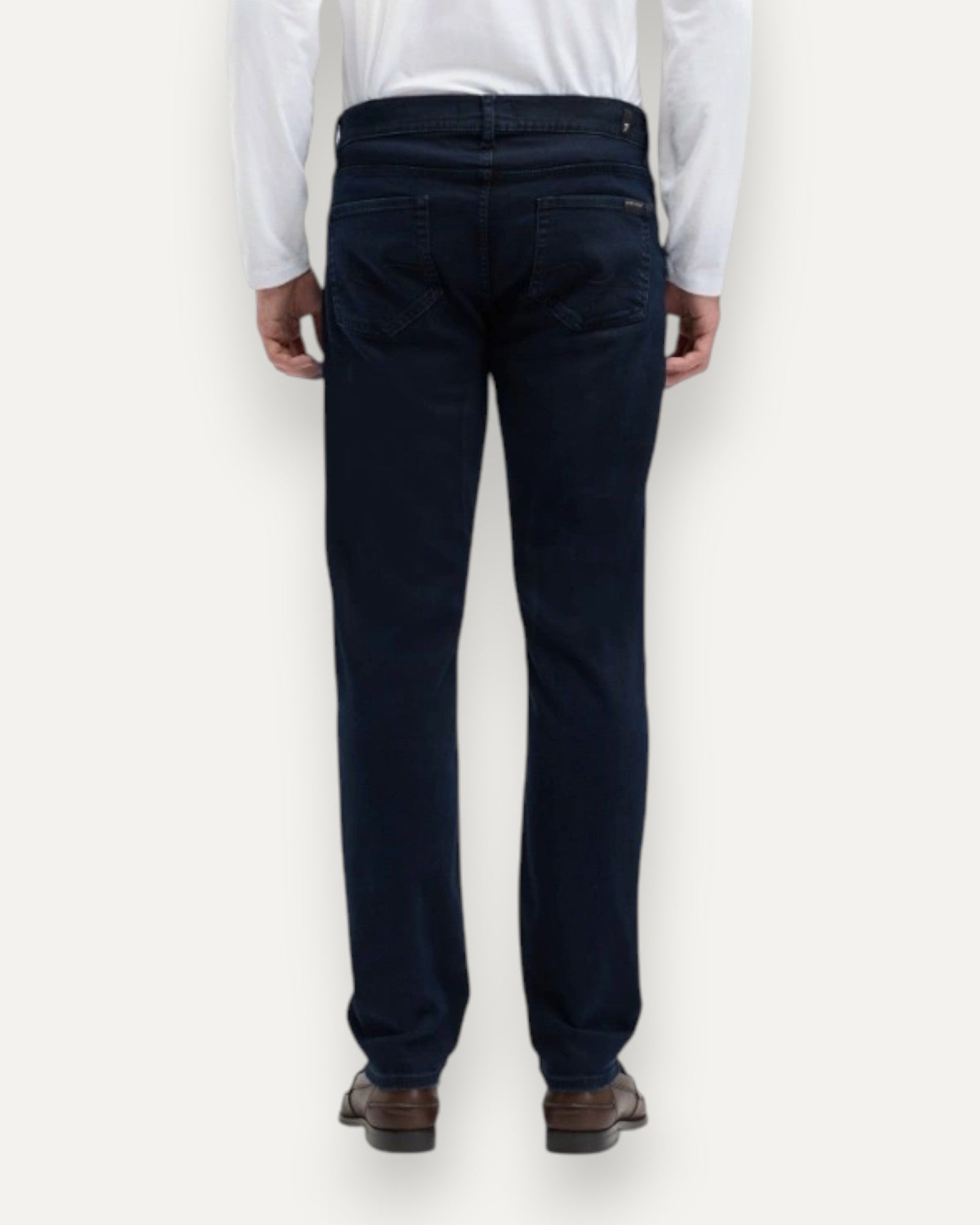 Slimmy Tapered Jean Performance Blue-Black Indigo