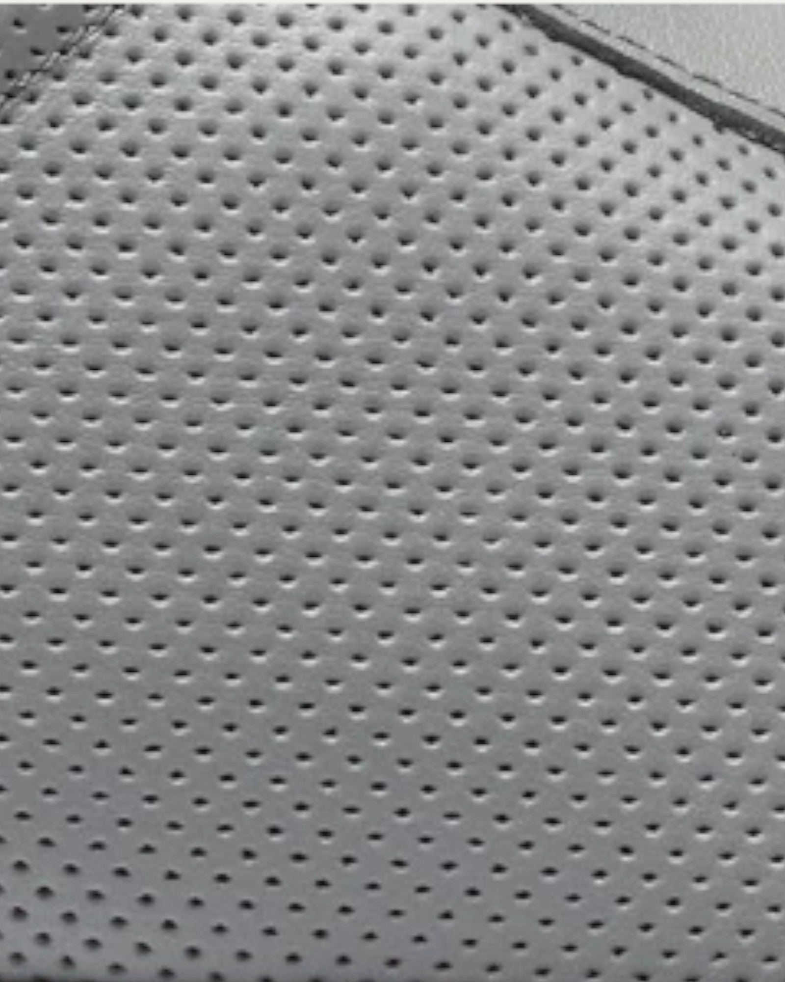 Almada Perforated Cupsole Trainer Grey