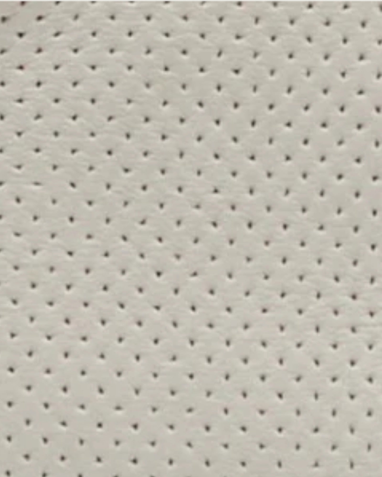 Almada Perforated Cupsole Trainer Off White