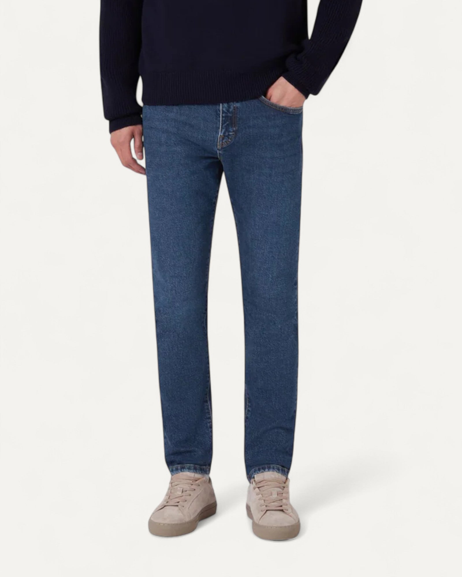 Slim Fit Jean Washed Indigo