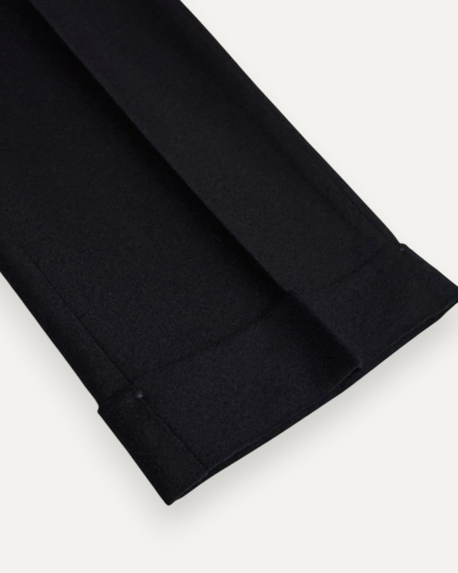 Pleated Flannel Trouser Navy