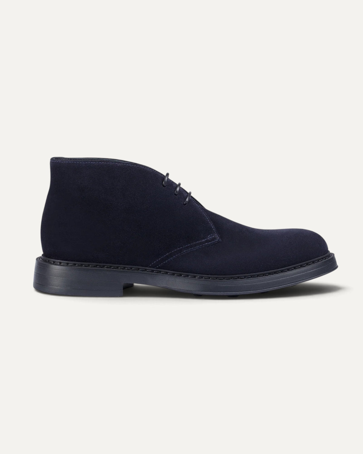 Suede Lace-up Desert Boot Blue