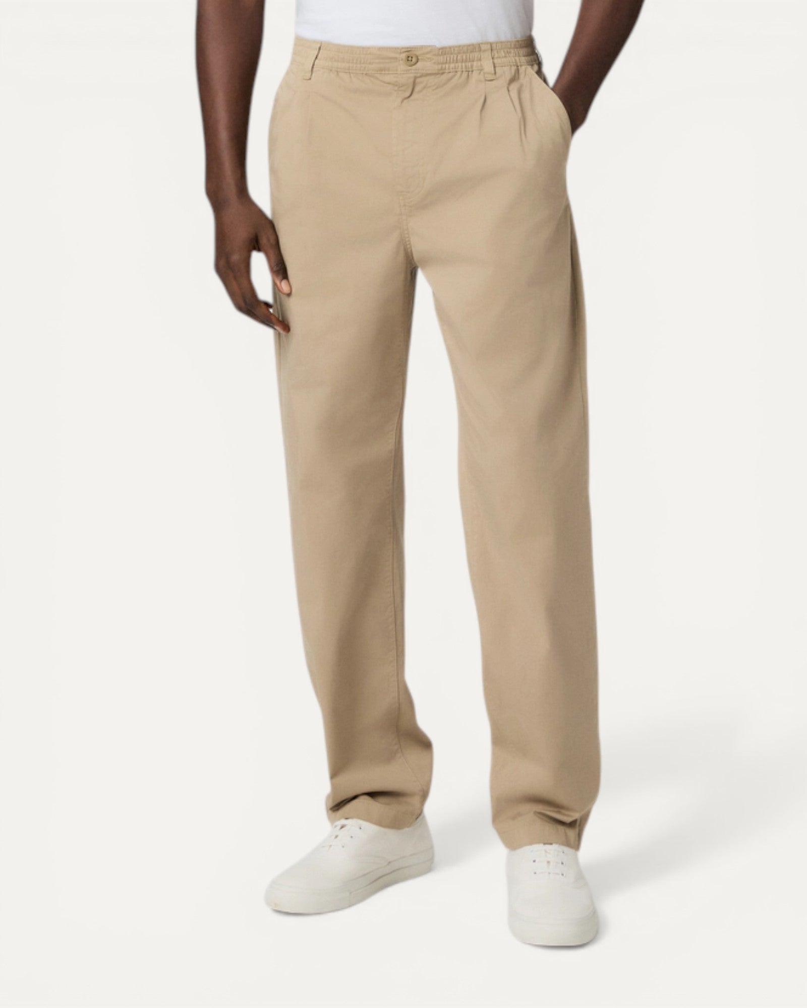 Eberton Cotton Pant Sand
