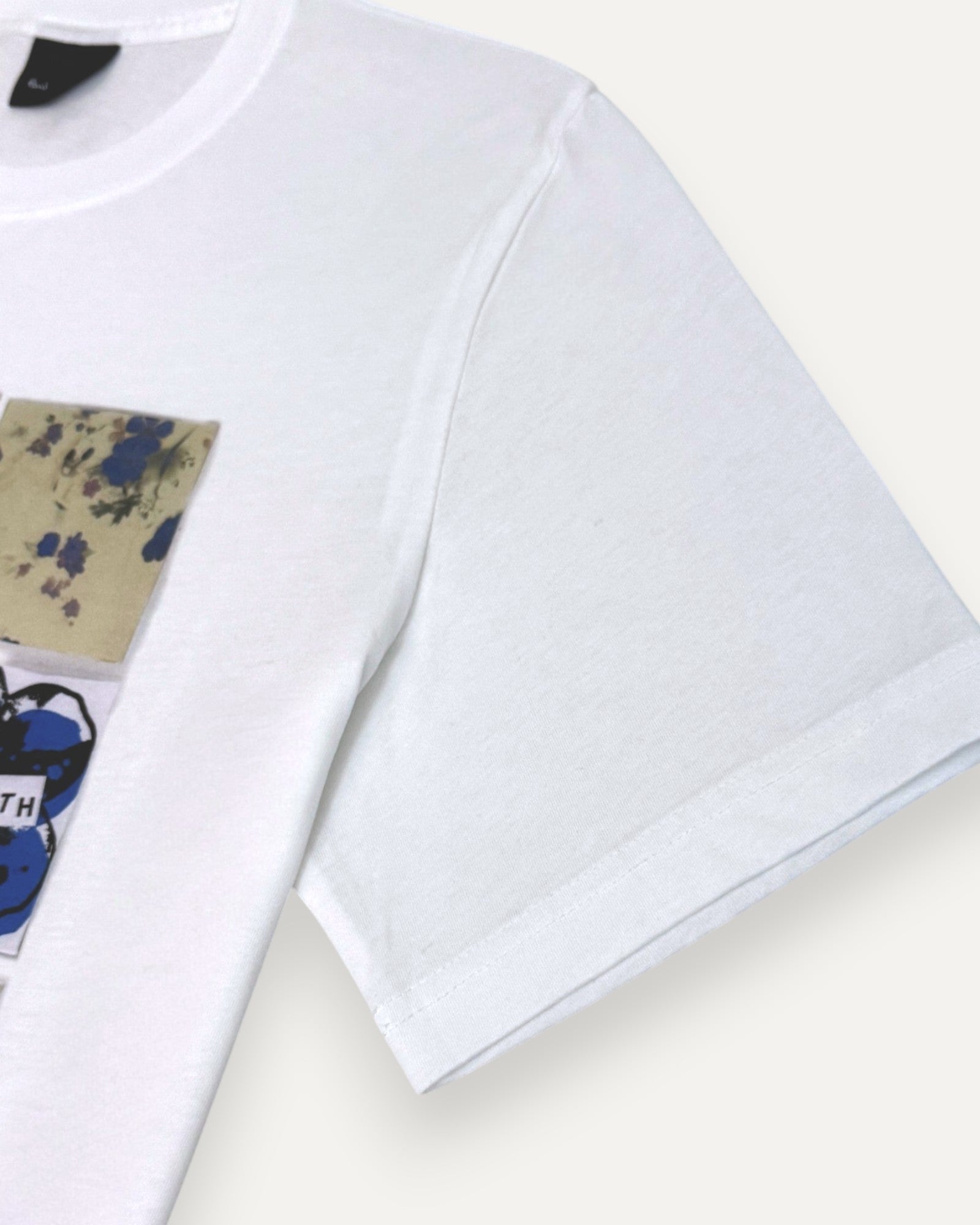 Squares Print T-Shirt White