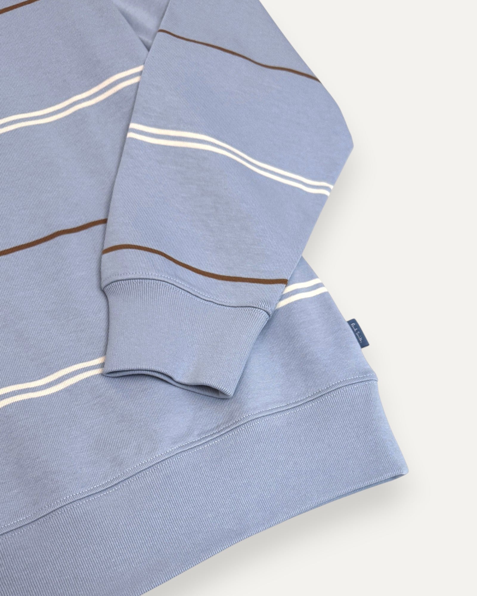 Striped Sweatshirt Blue