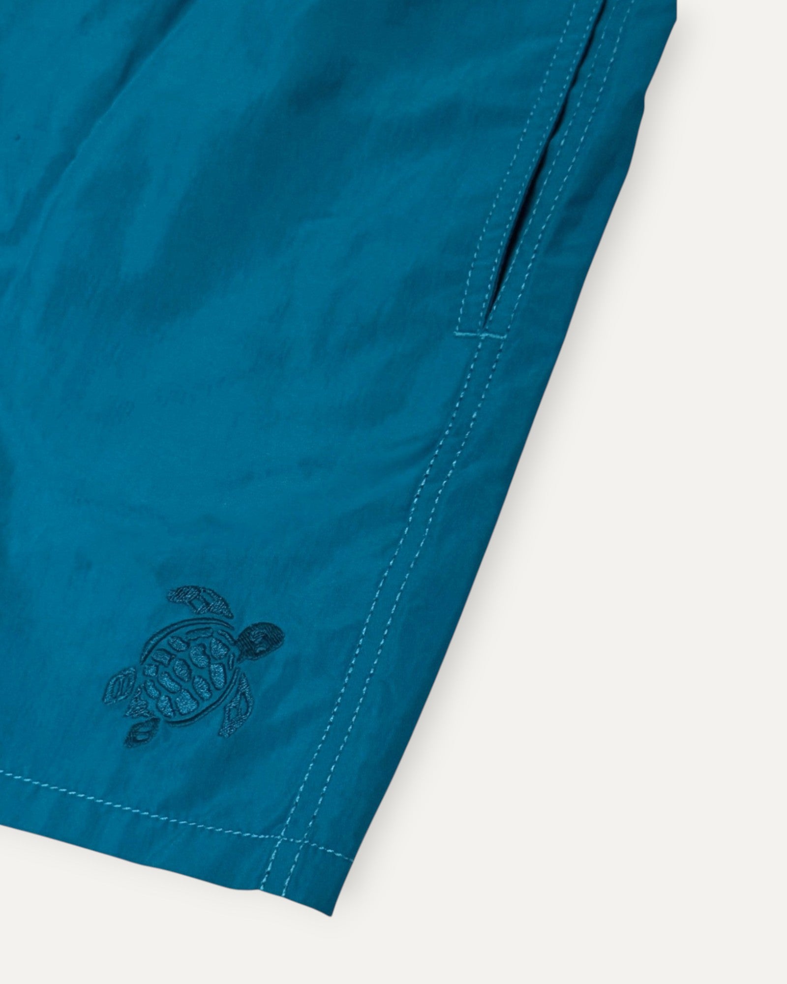 Moorea Water Reactive Micro Ronde des Tortues Petrol Green