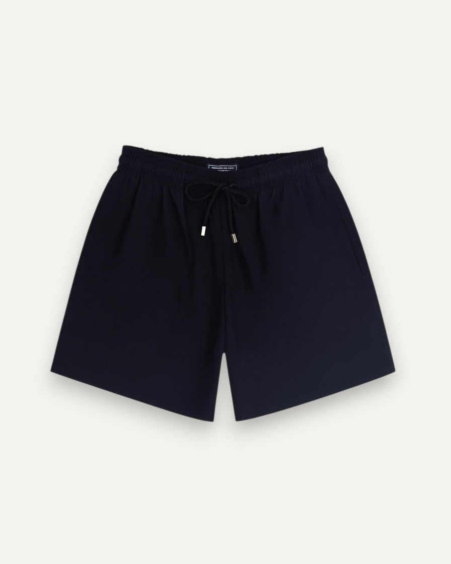 Moorea Mens Swim Short Solid Black