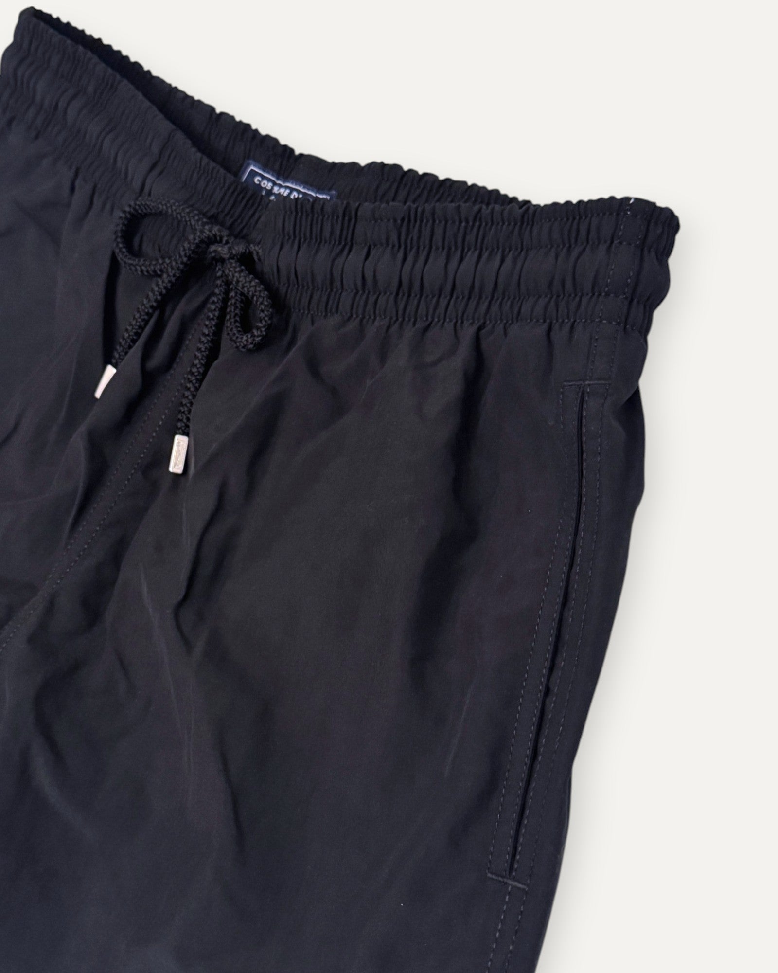 Moorea Mens Swim Short Solid Black