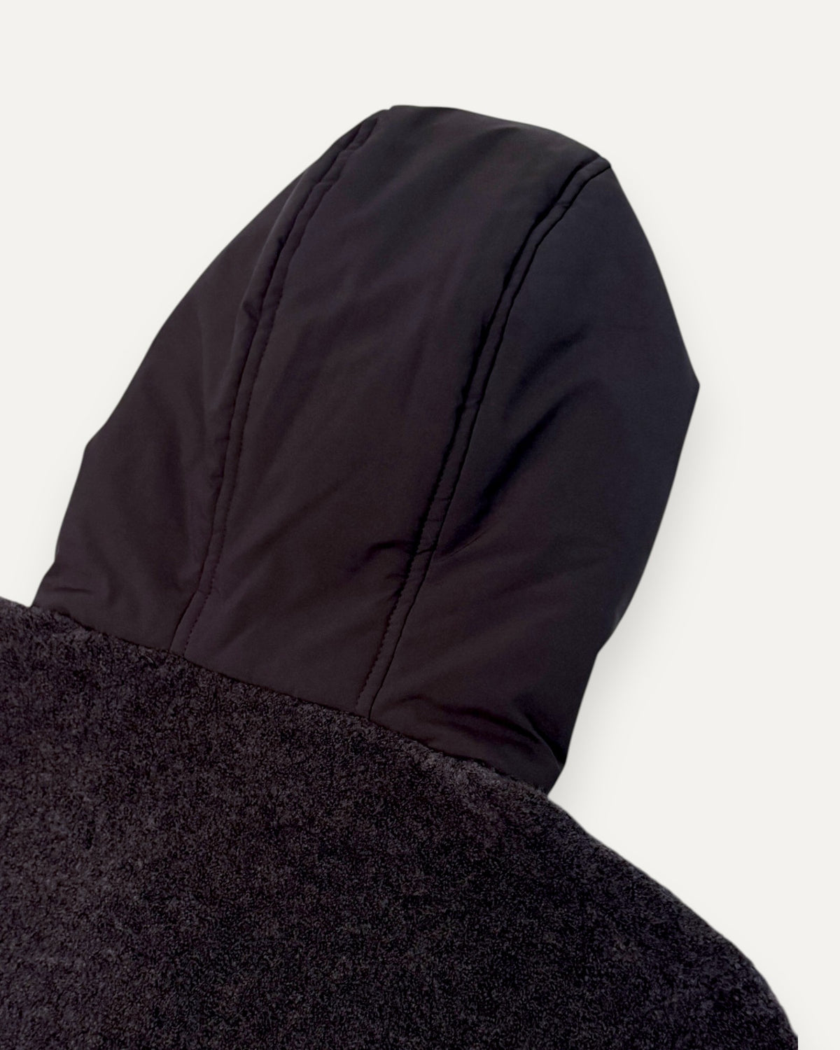 Knitted Hooded Jacket Espresso