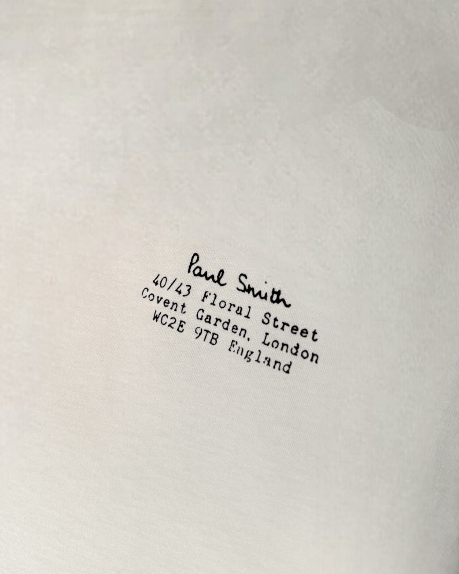 Signature Floral Street Print T-Shirt White