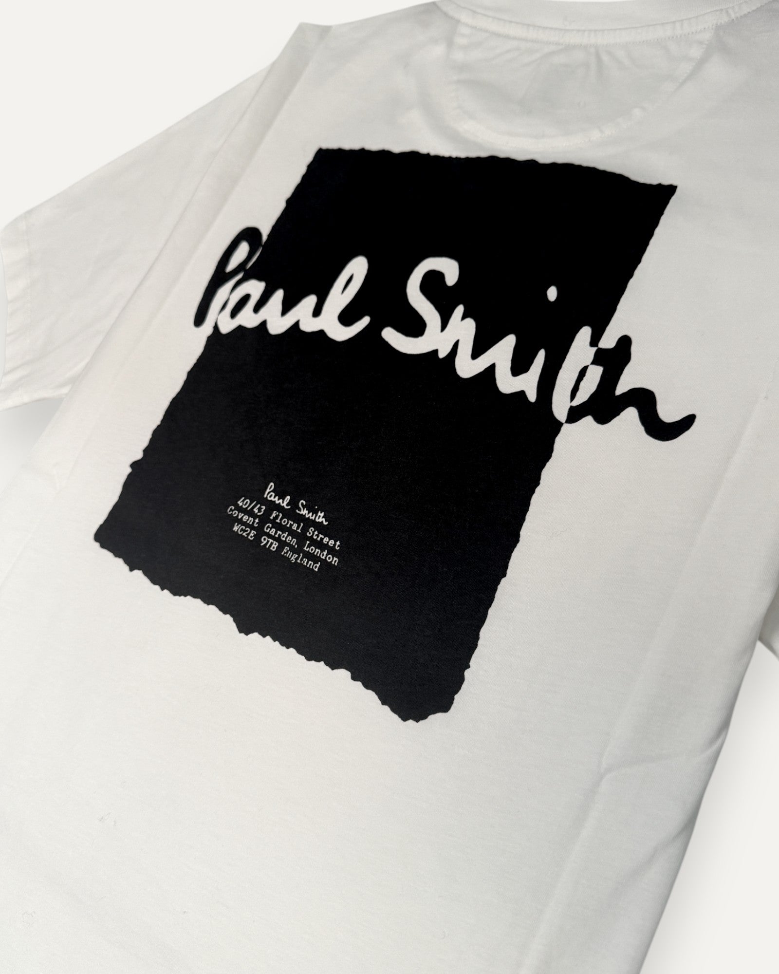 Signature Floral Street Print T-Shirt White