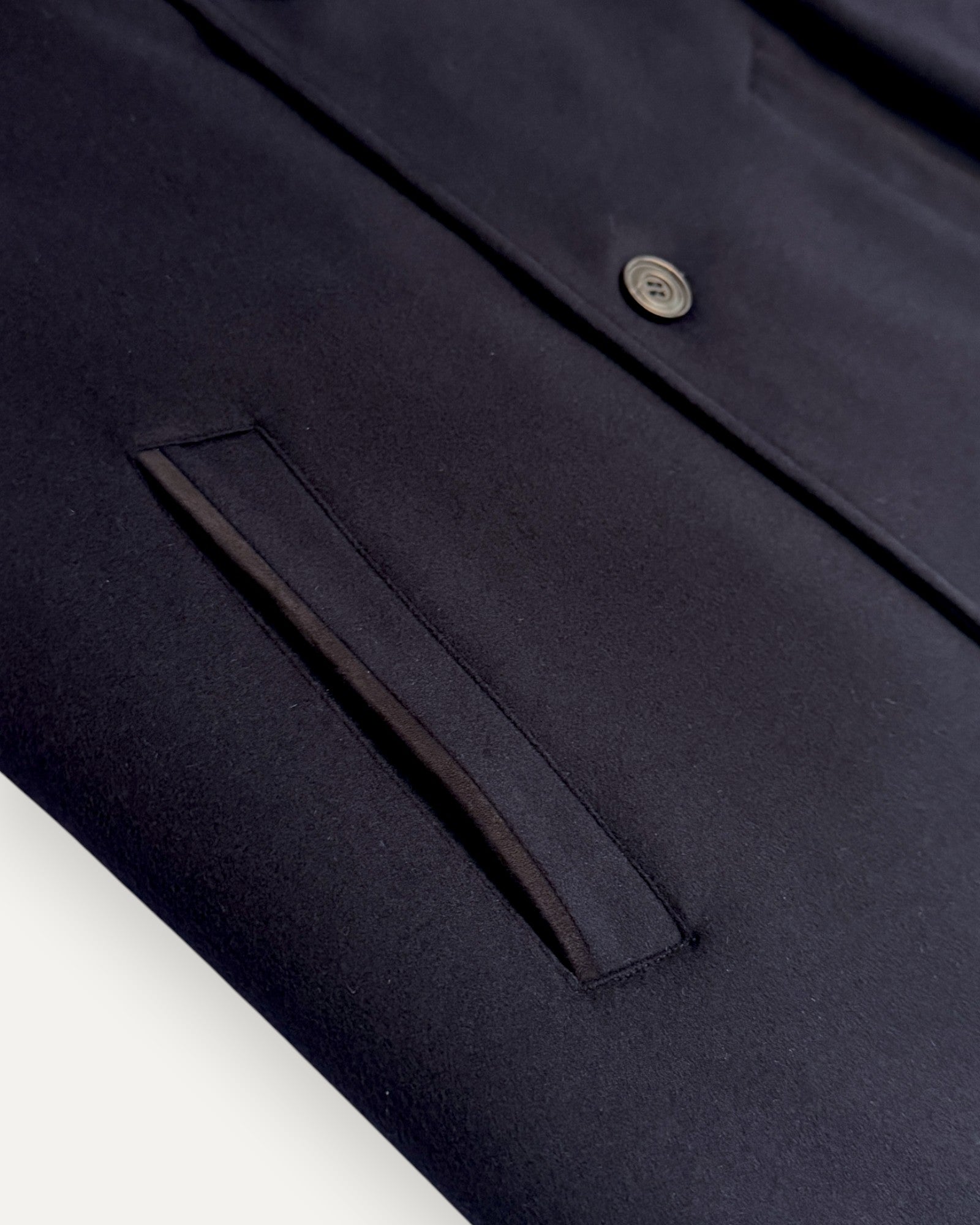 Loro Piana Cashmere Carcoat Navy