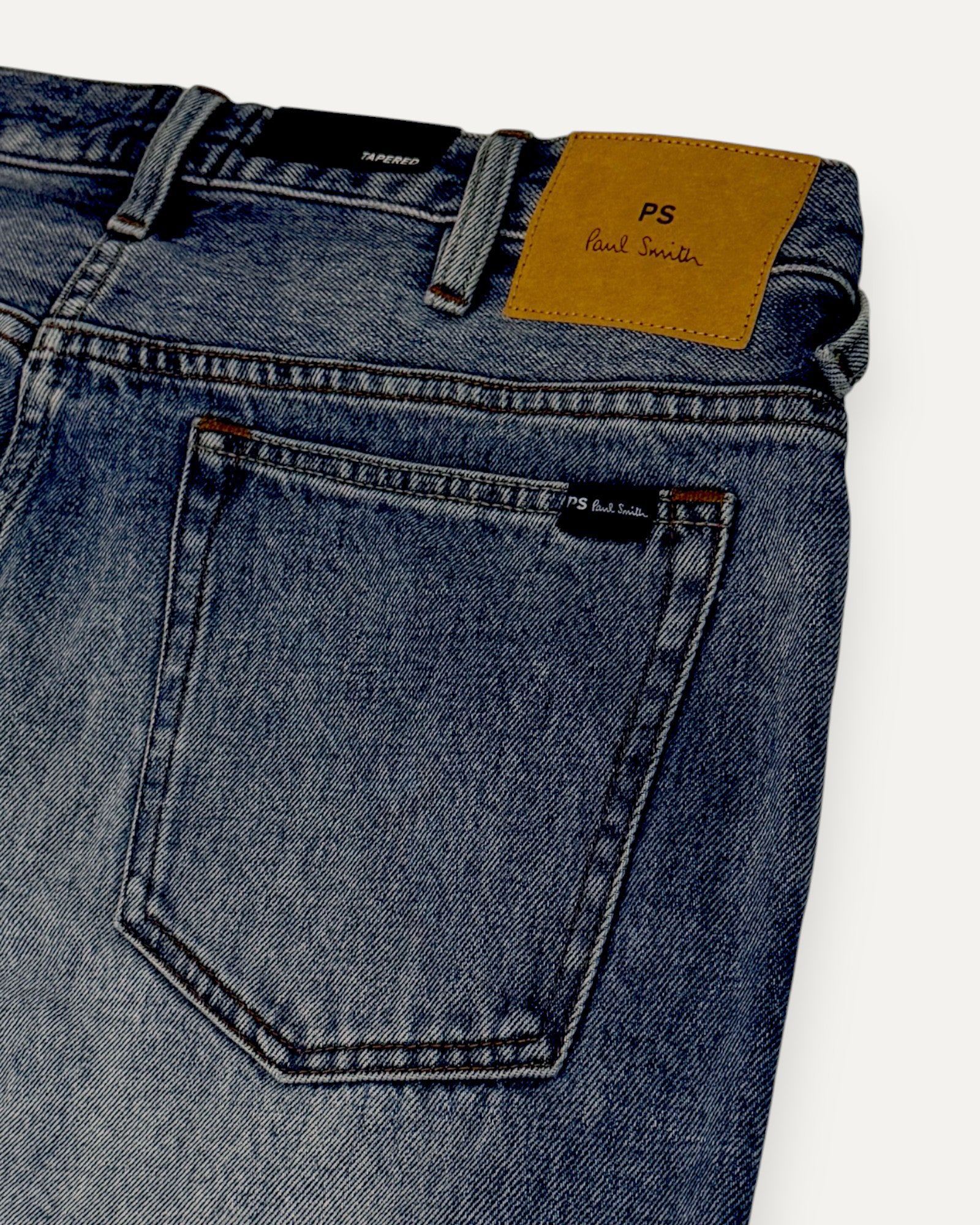 Tapered Fit Jean Vintage Wash