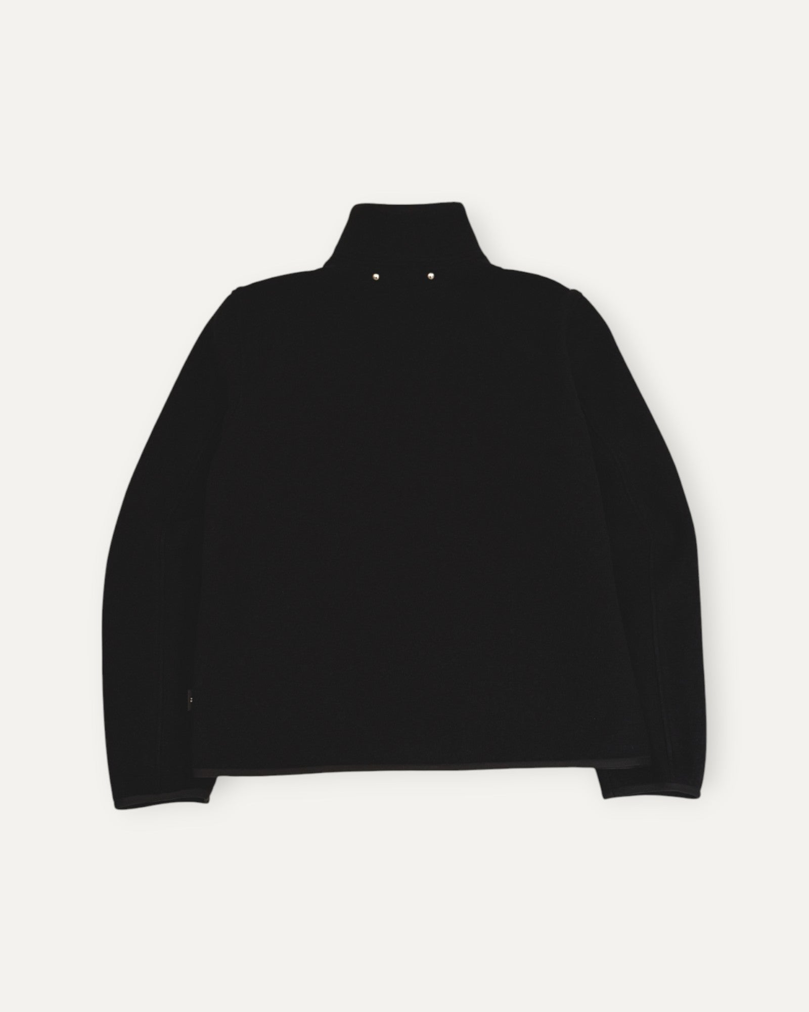 Double Faced Wool Jacket Black