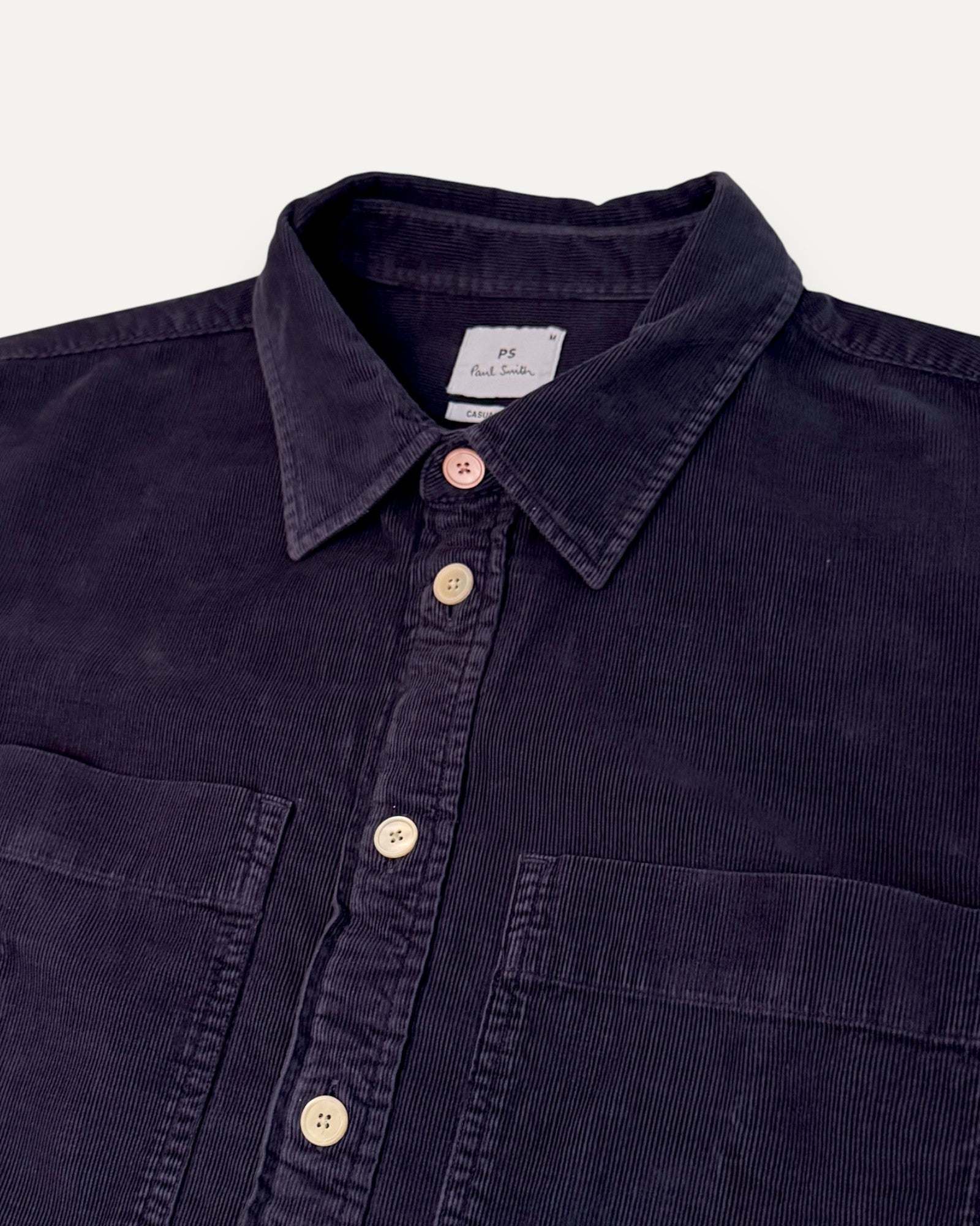 Cord Shirt Indigo Blue