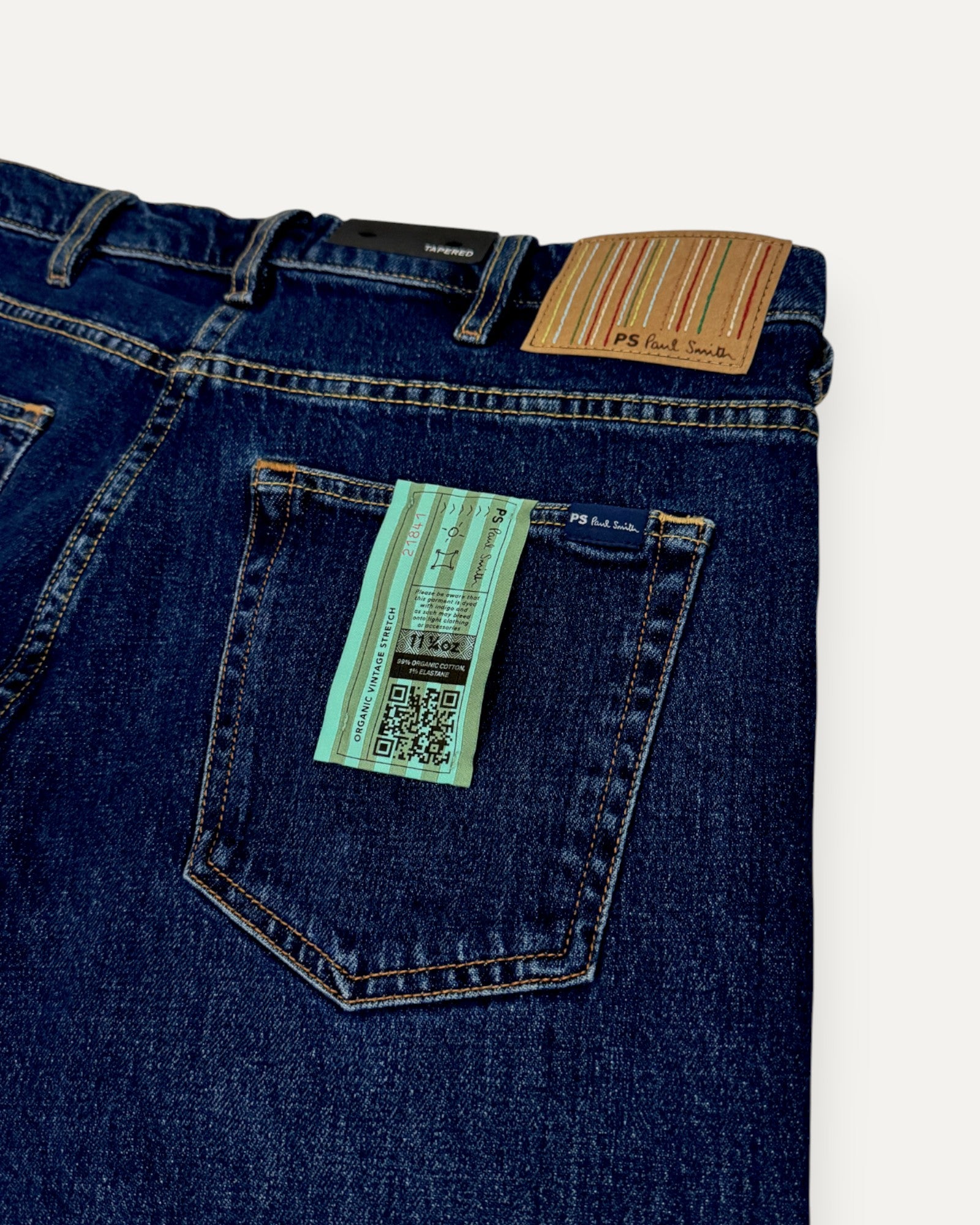 Tapered Fit Jean Dark Wash