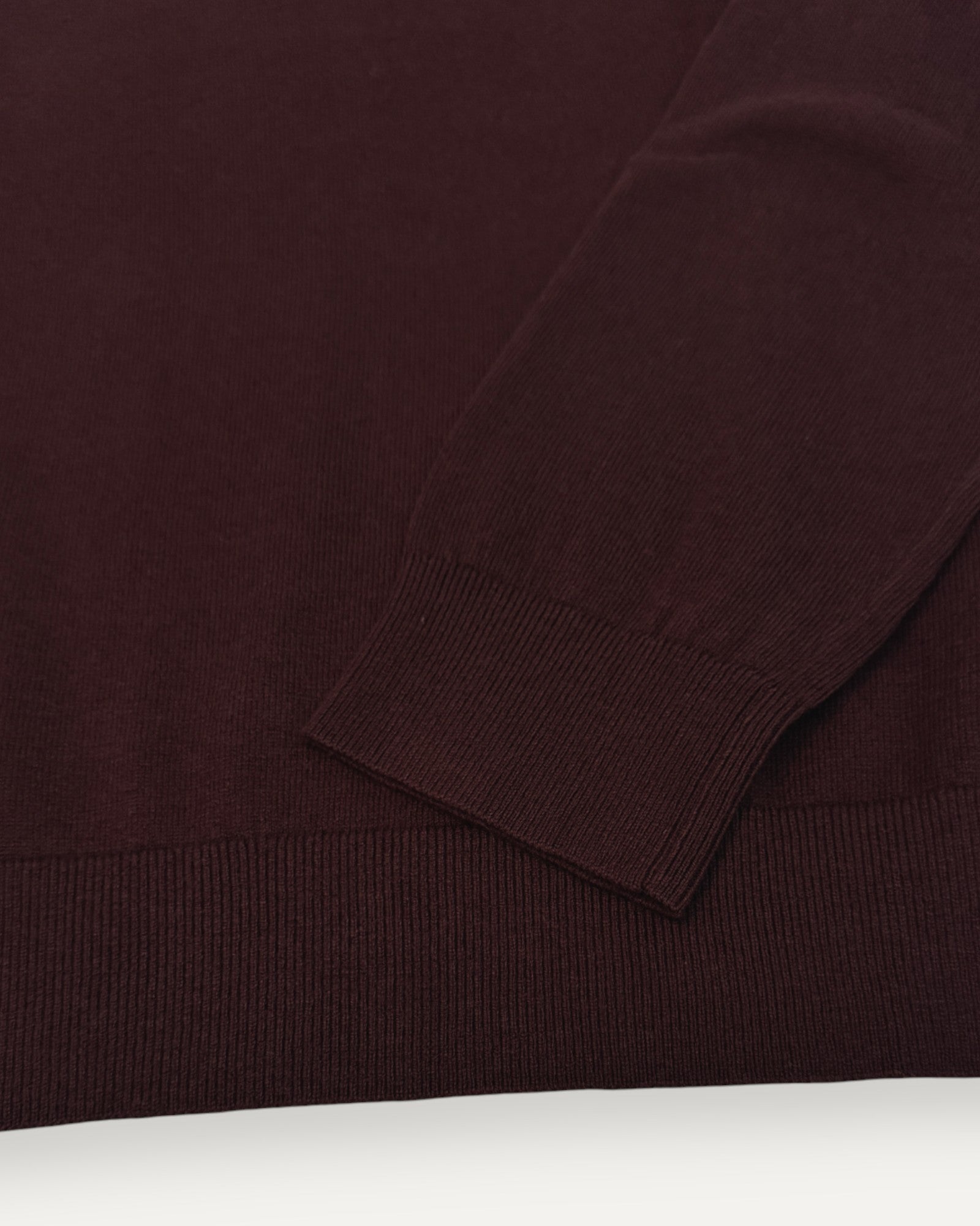 Crew Neck Zebra Sweater Red