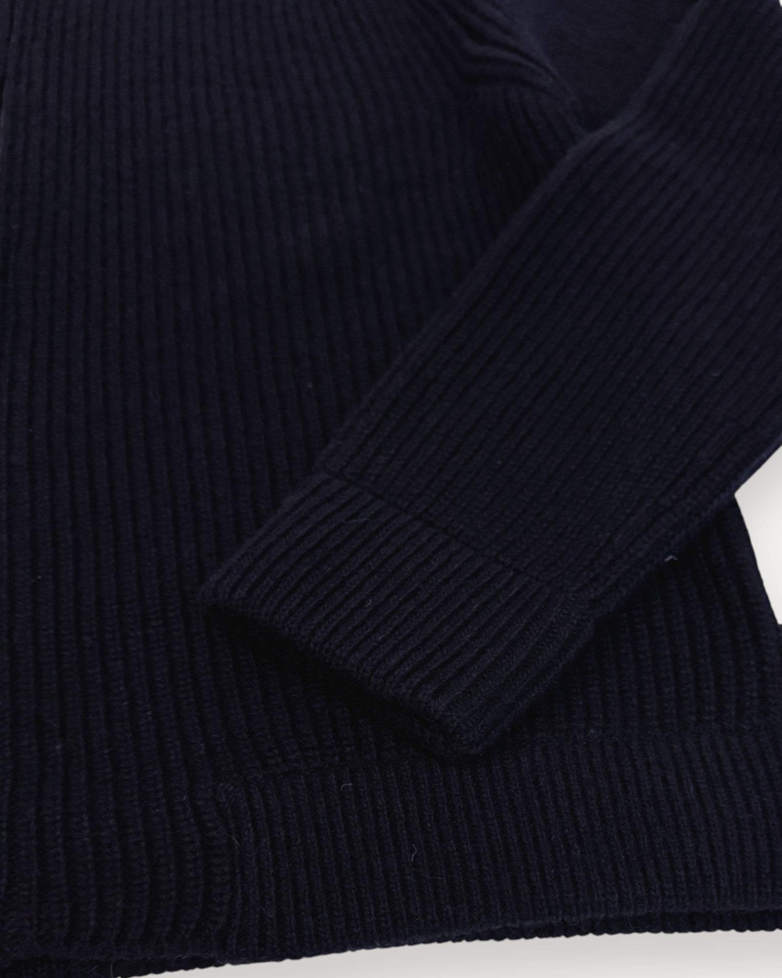 Zip Through Cardigan Navy