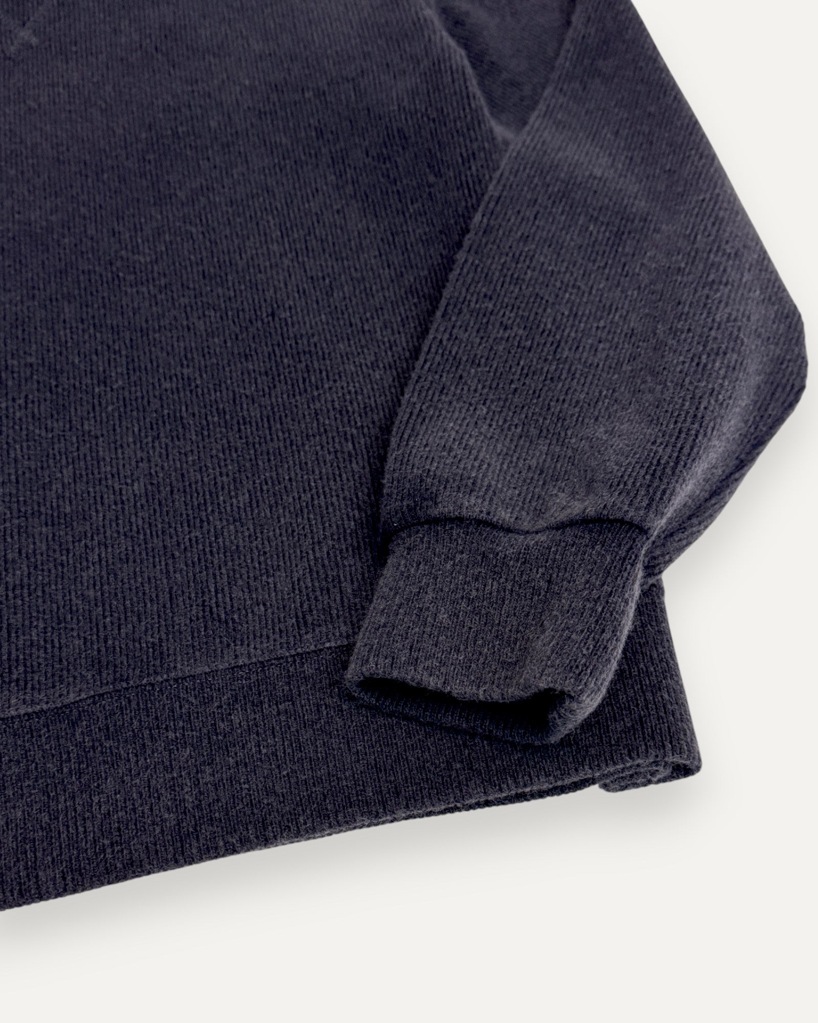 Quarter Zip Sweater Dark Blue
