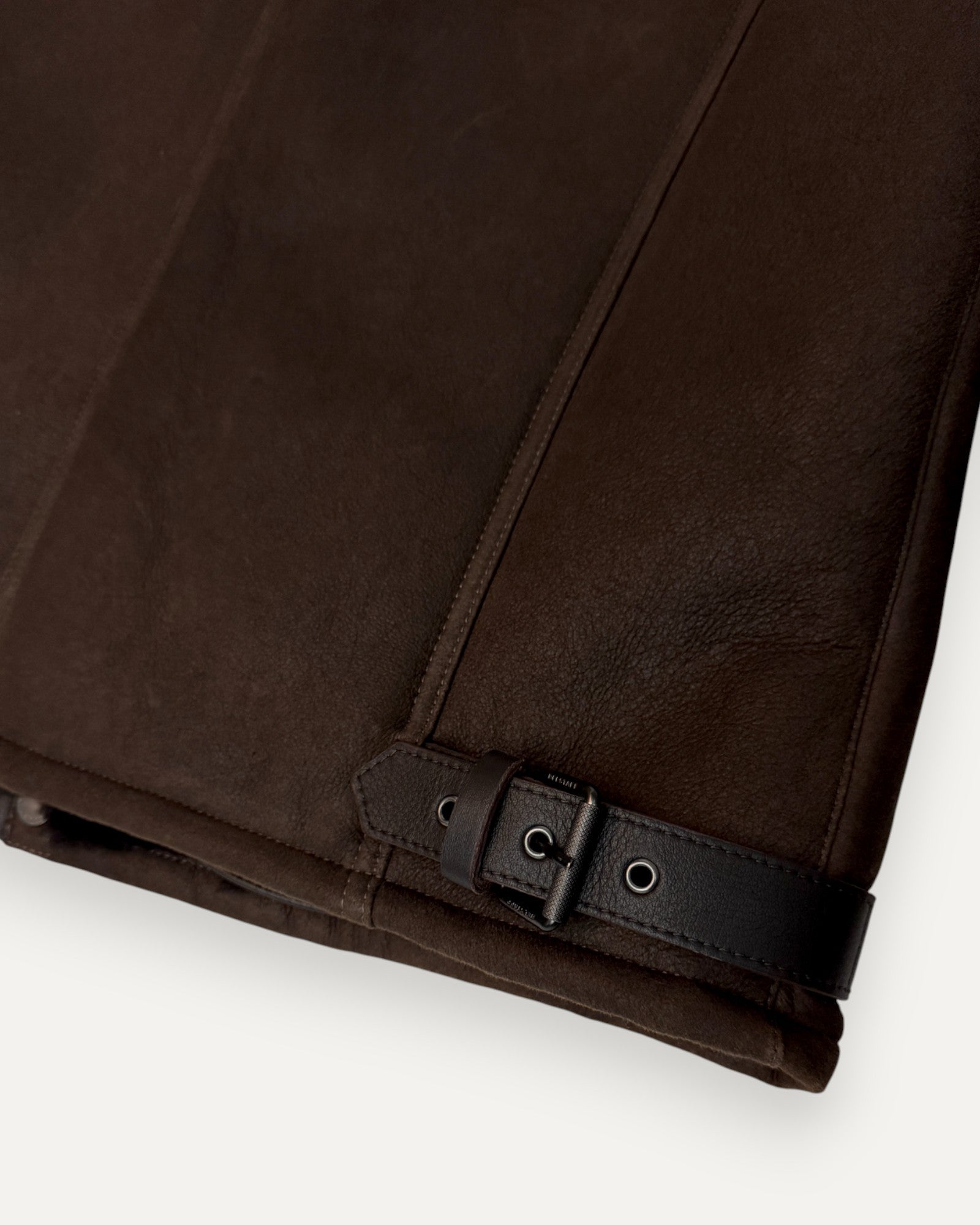 Beacon Merino Shearling Jacket Dark Earth