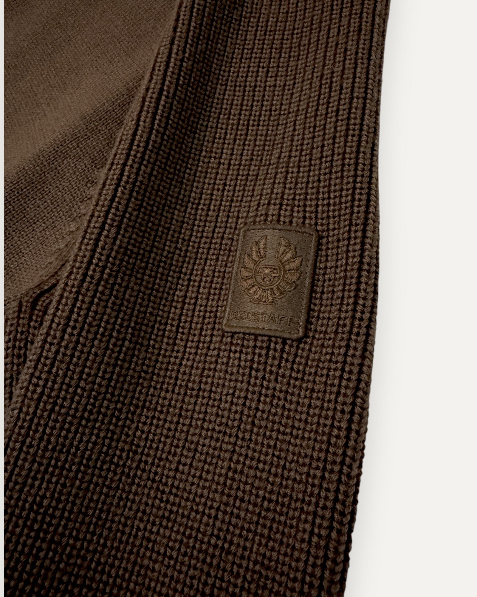 Aspect Quarter Zip Jumper Major Brown