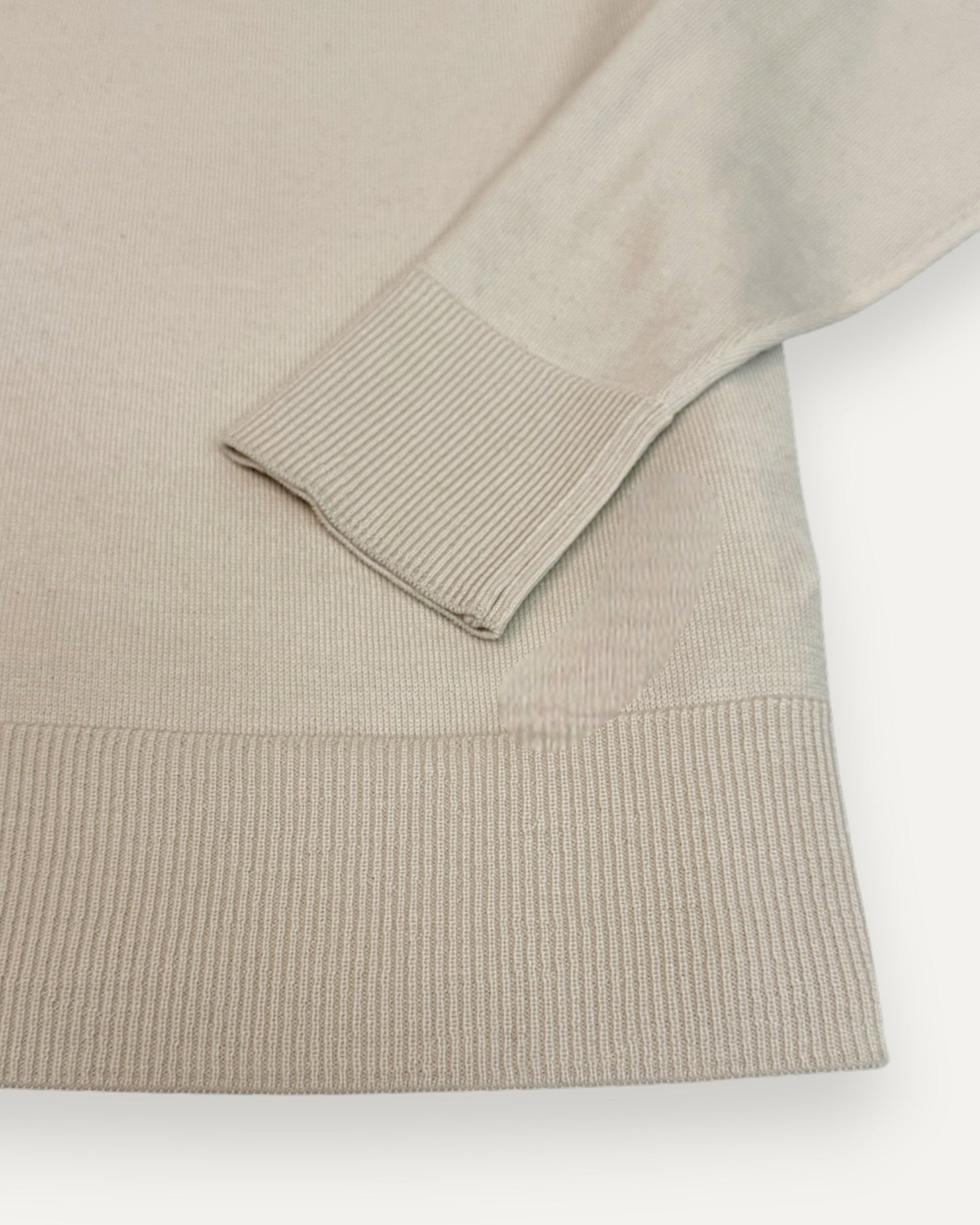 Kyle Merino Wool Polo Silver Birch