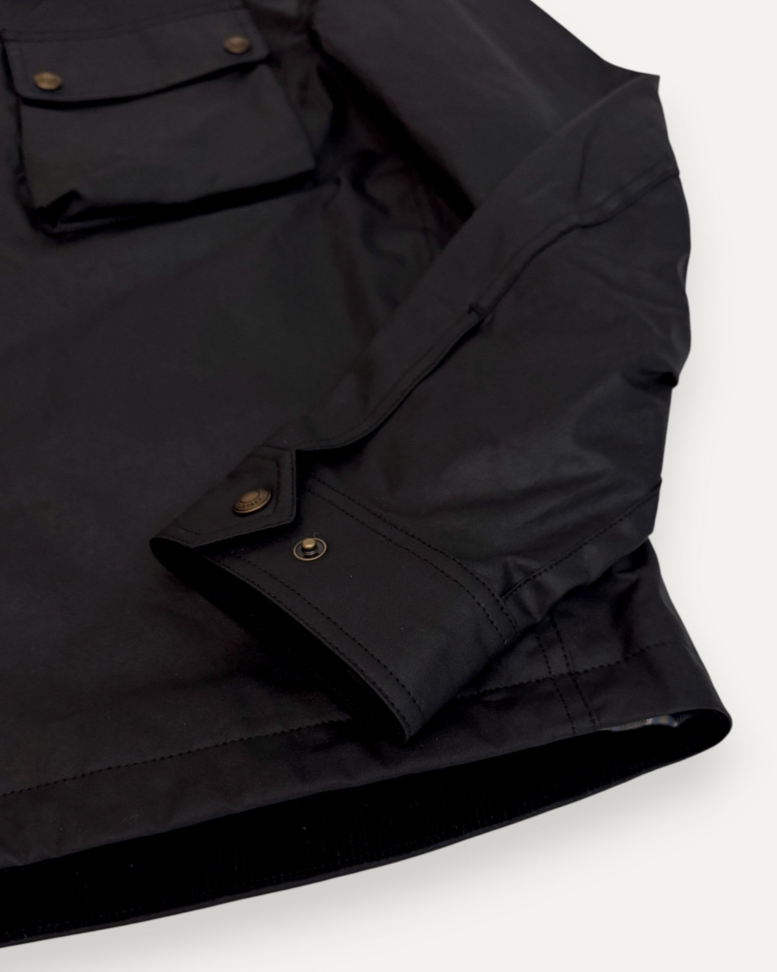 Ground Waxed Jacket Black