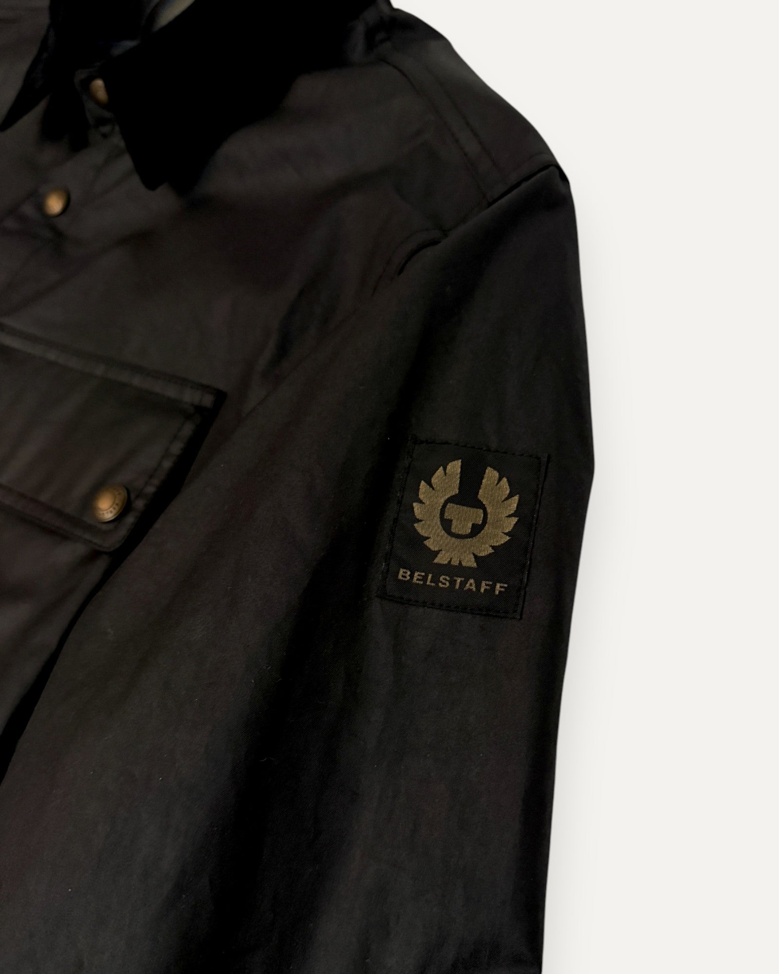 Ground Waxed Jacket Black