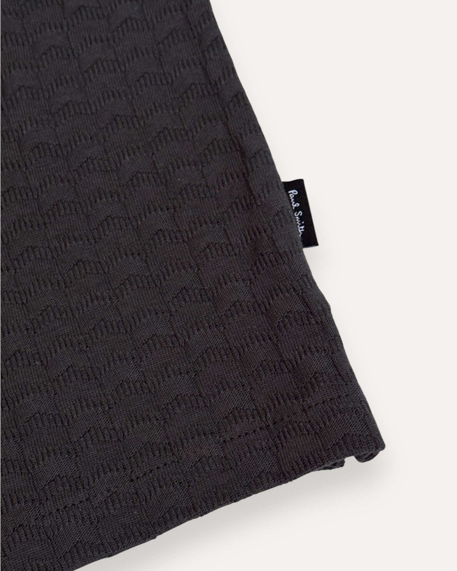 Zip Neck Polo Shirt Smoke
