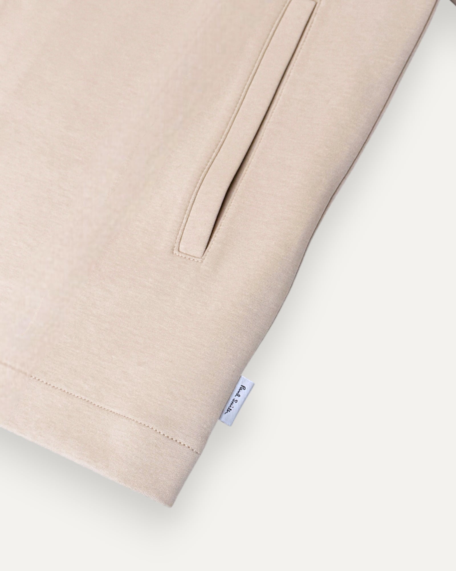 Zip Front Casual Jacket Off White