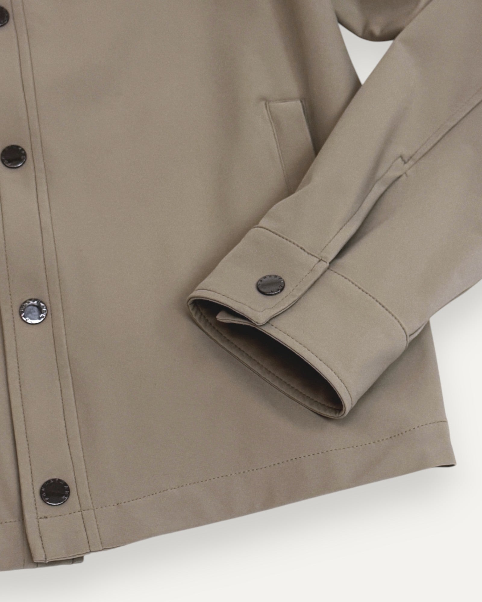 Dynamic Stretch Overshirt Beige