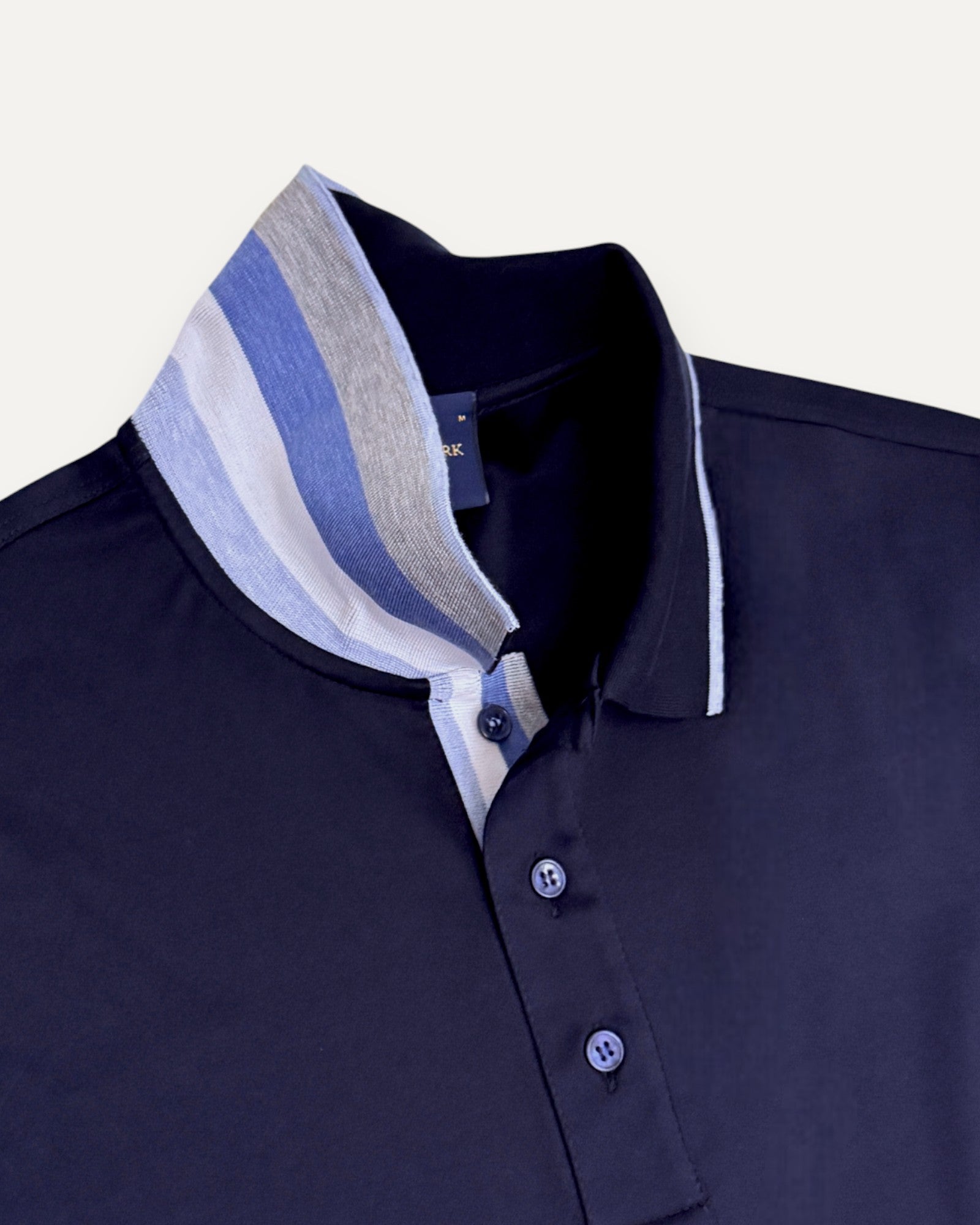 Aqua Touch Soft Cotton Polo Shirt Navy