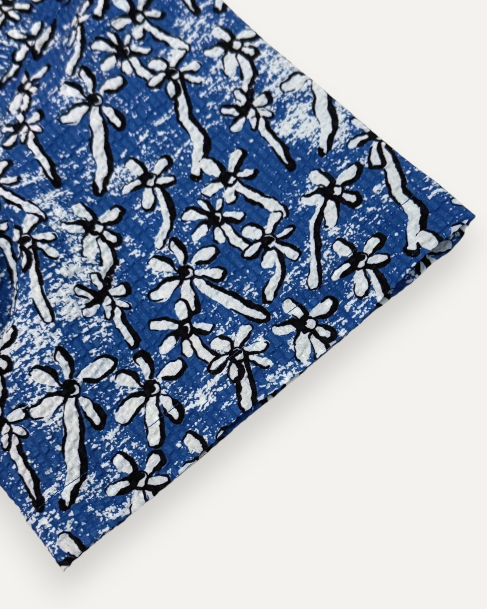Field Floral Seersucker Casual Fit Shirt Blue