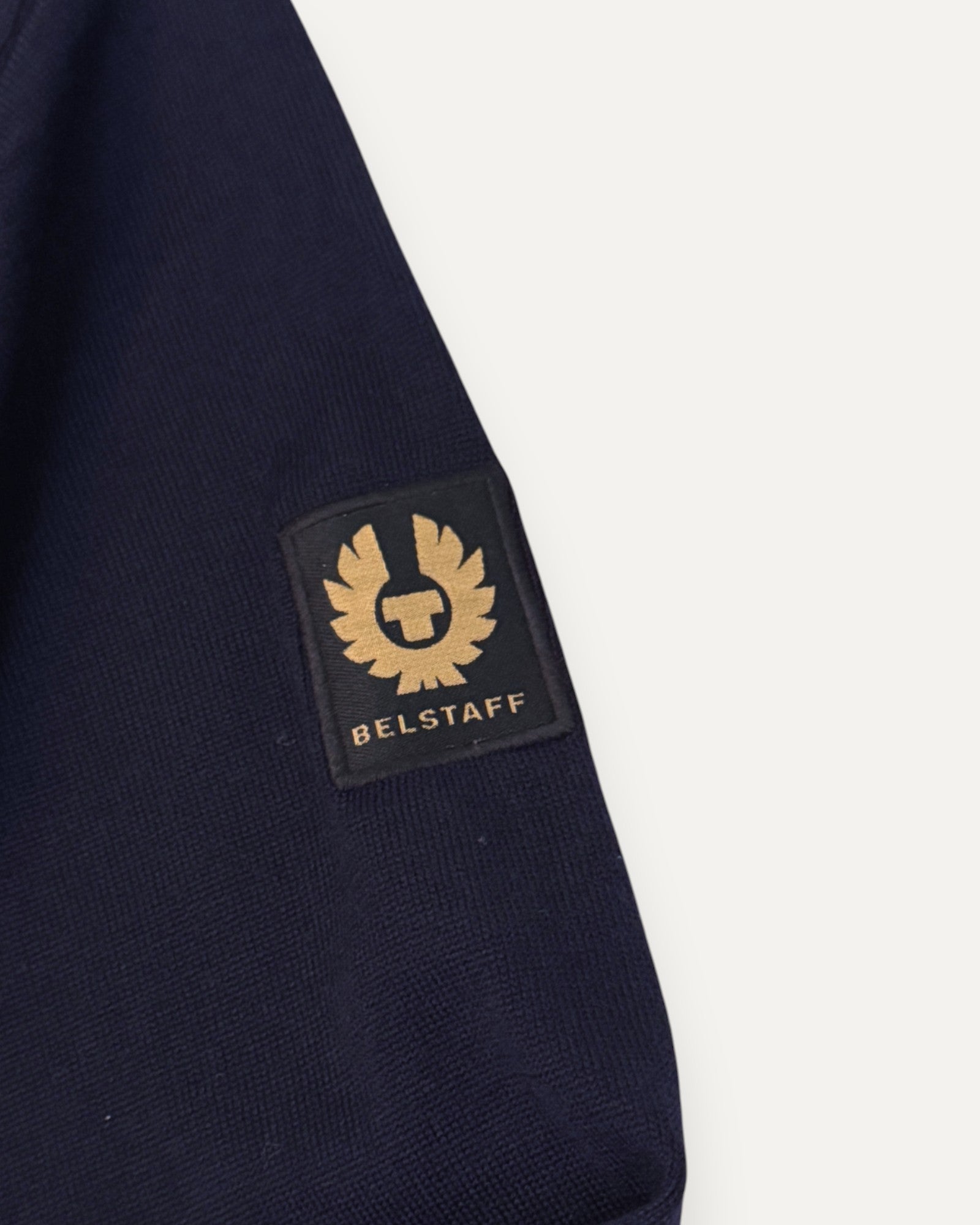 Kyle Merino Wool Polo Dark Ink