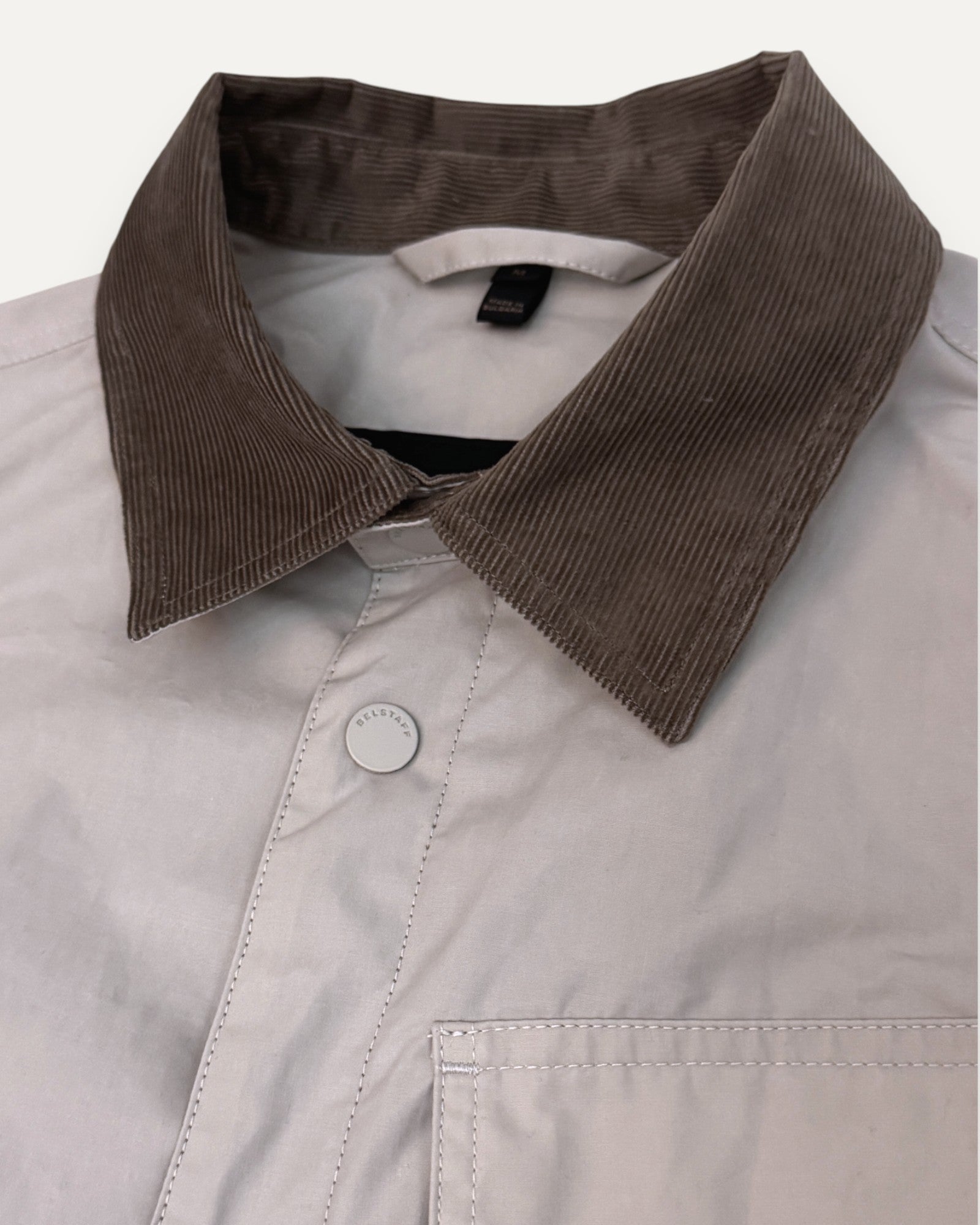 Ground Waxed Jacket Silver Birch