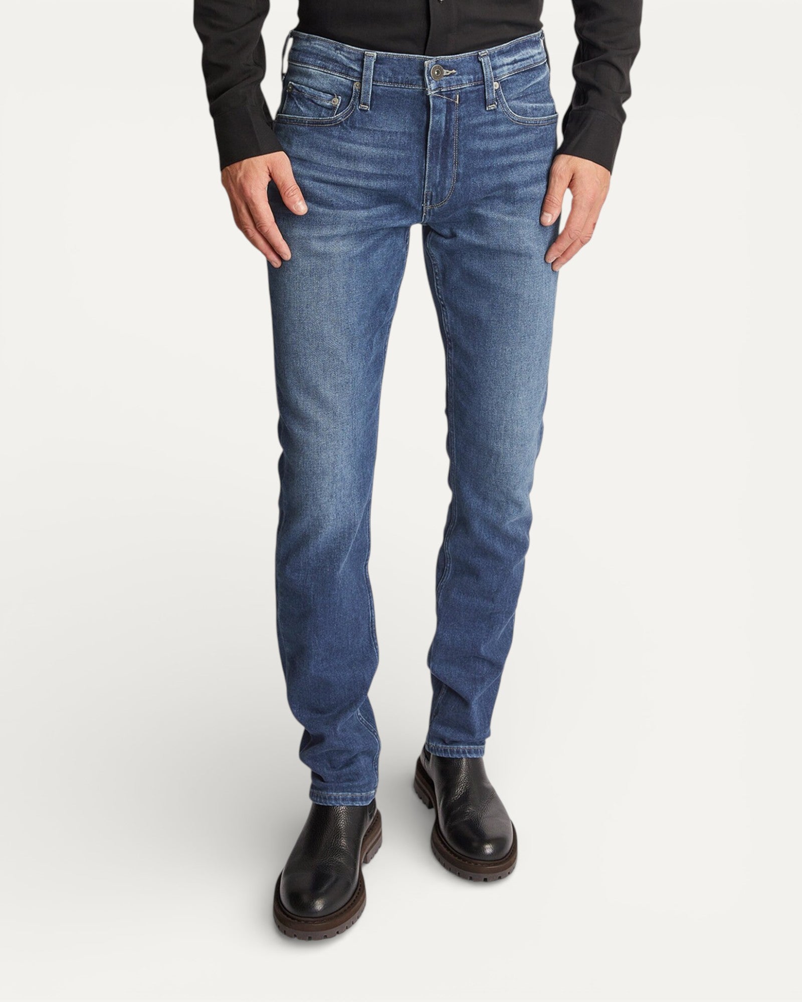 Lennox Slim Fit Jean Milburn Mid Wash Denim