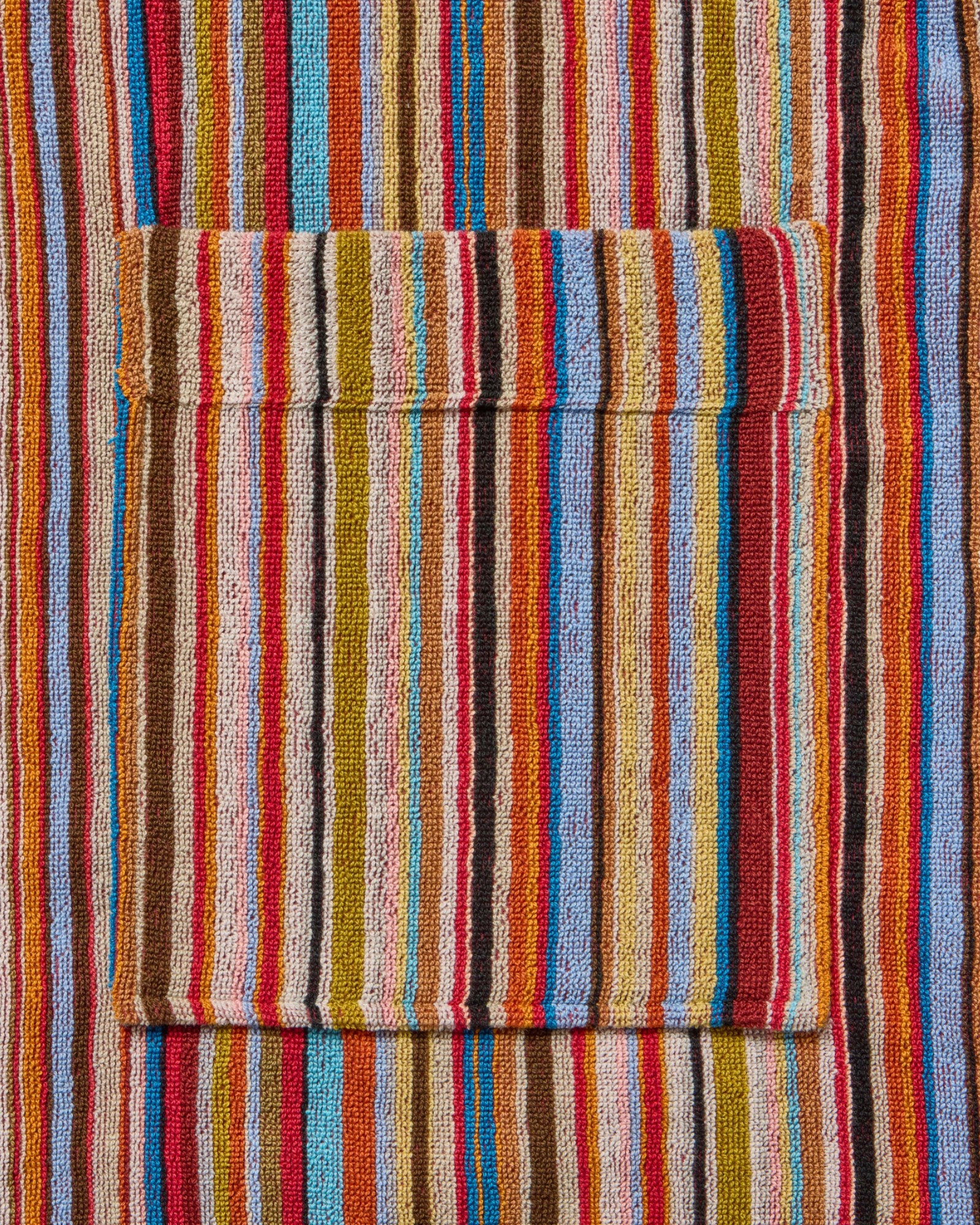 Signature Stripe Toweling Dressing Gown