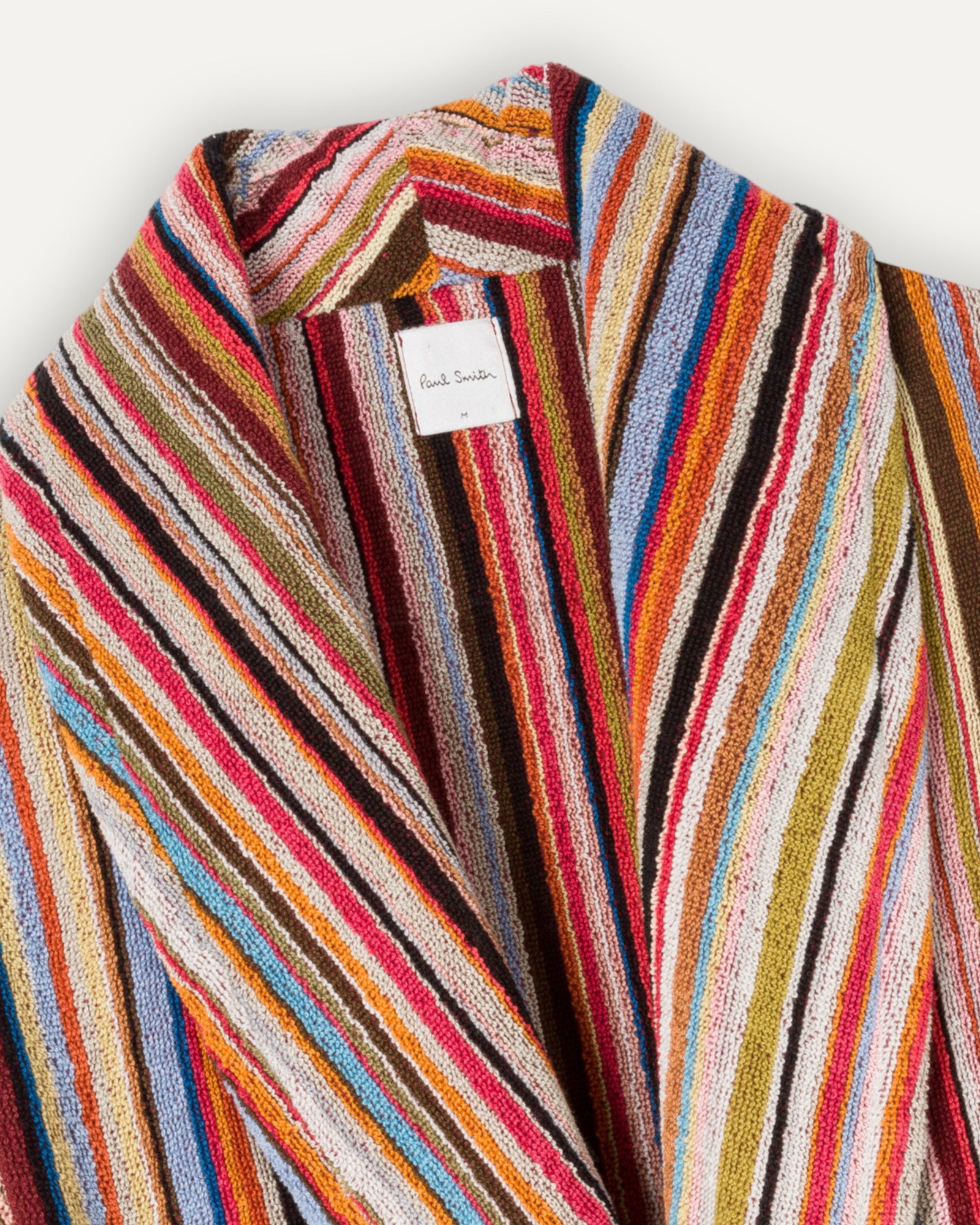 Signature Stripe Toweling Dressing Gown