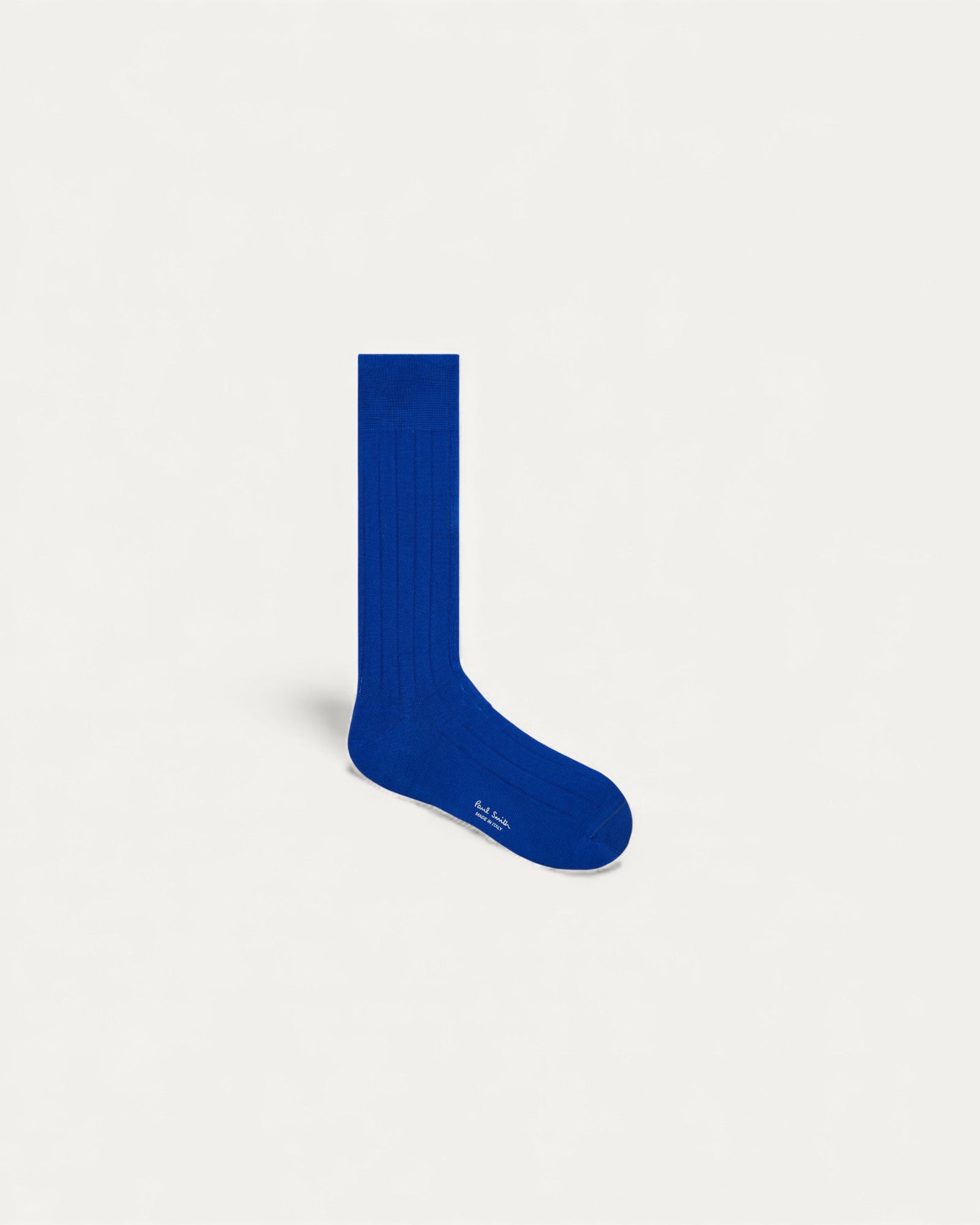 Ribbed Cotton Blend Sock Royal Blue