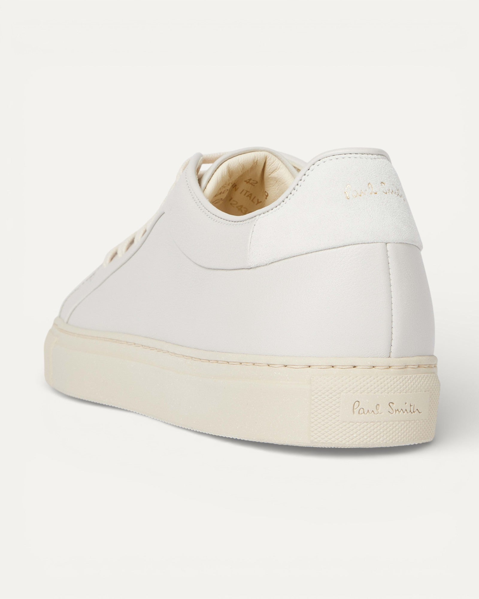 Basso Cream Sole Trainer Off White