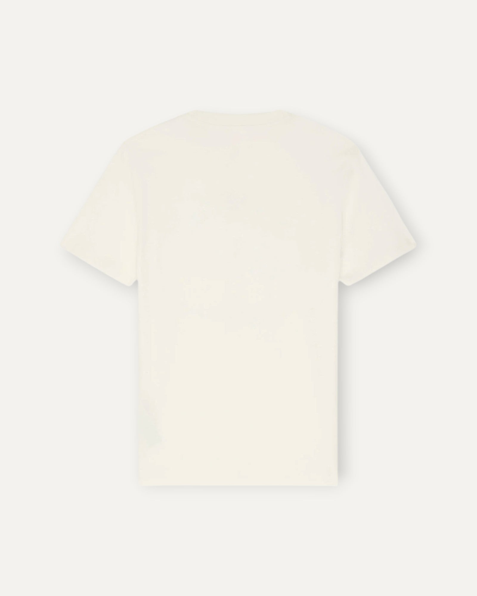 Embroidered Vilebrequin T-Shirt in Off White