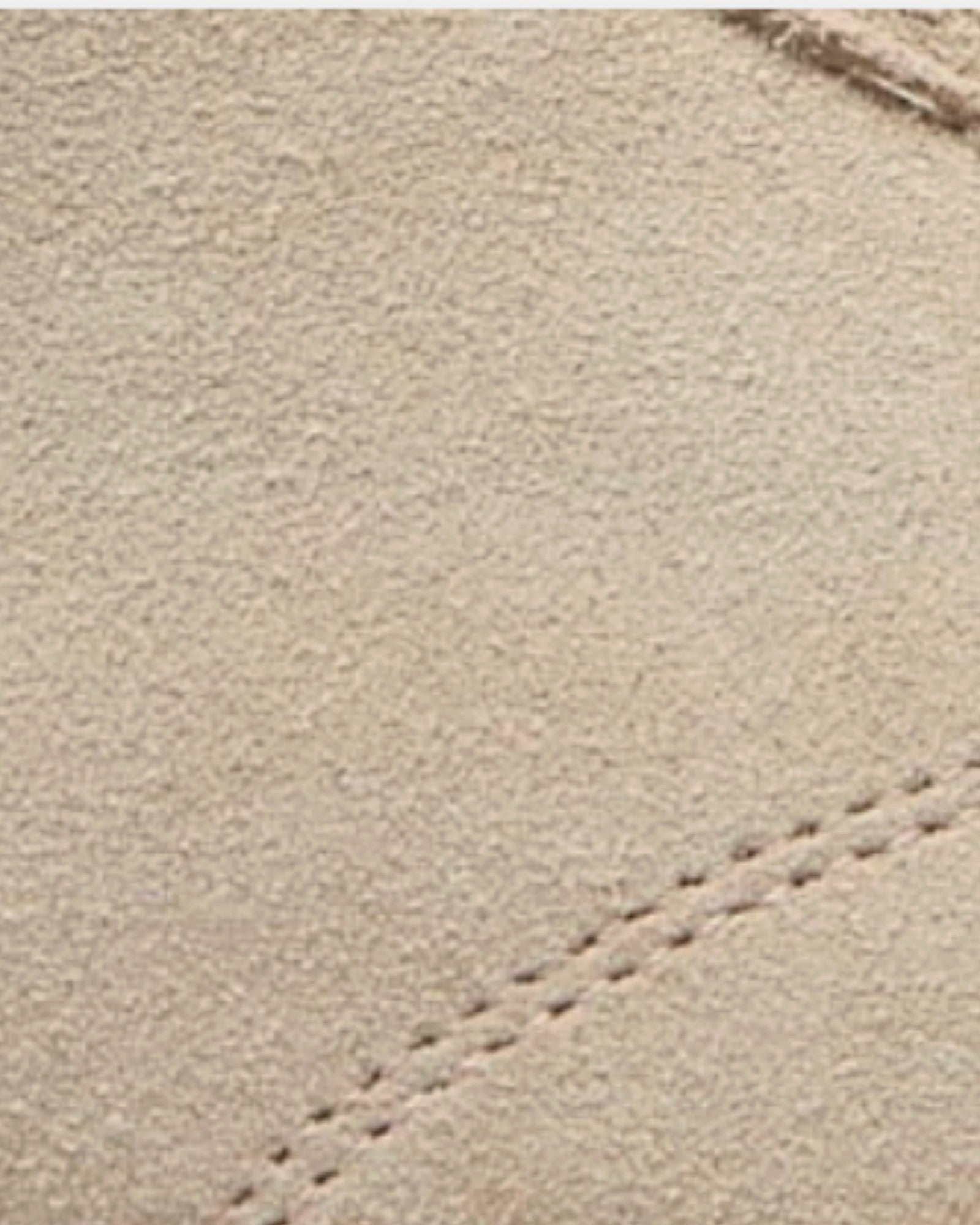 Ermida Suede Retro Gum Cupsole Trainer Stone