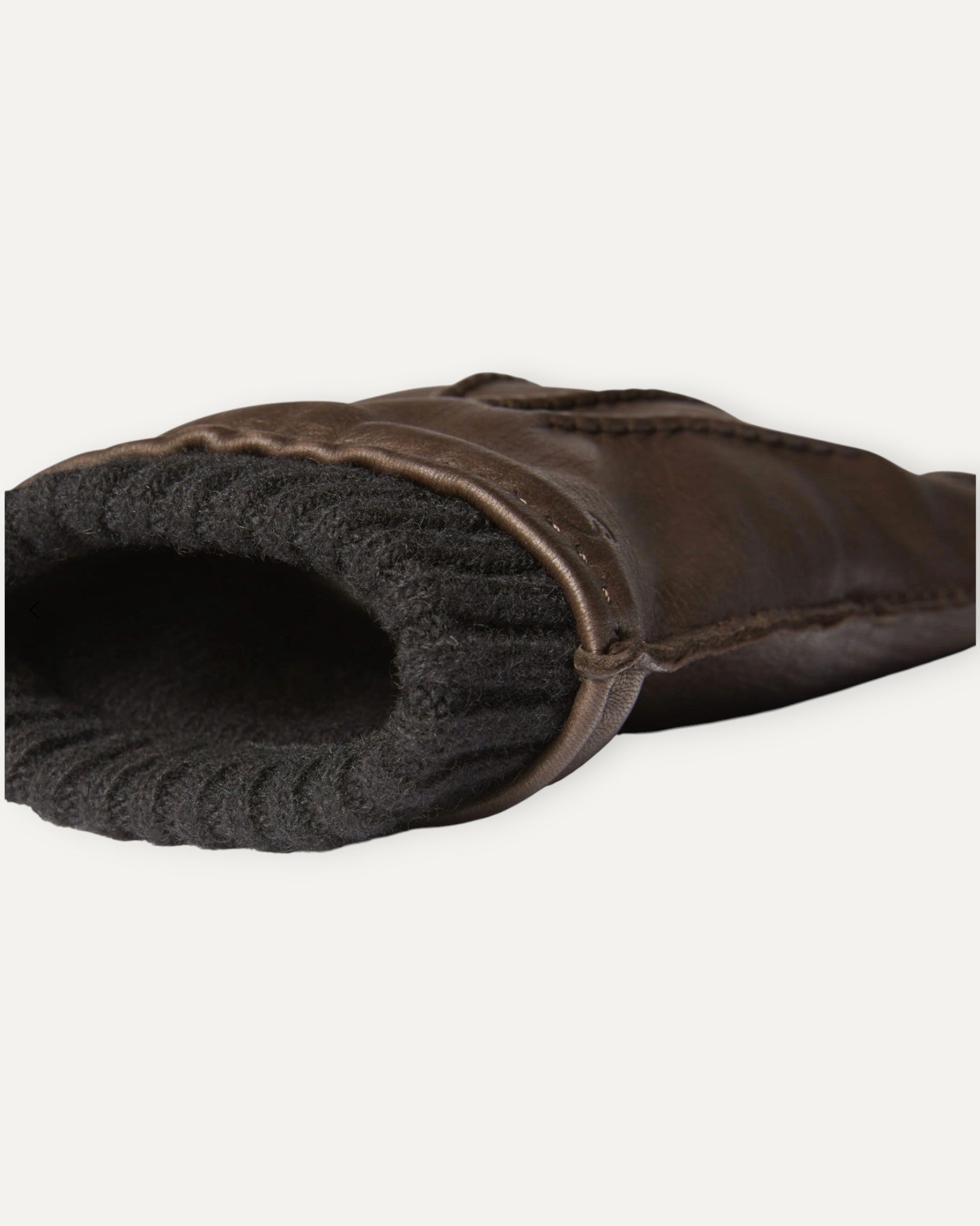 Faversham Leather Gloves Dark Brown