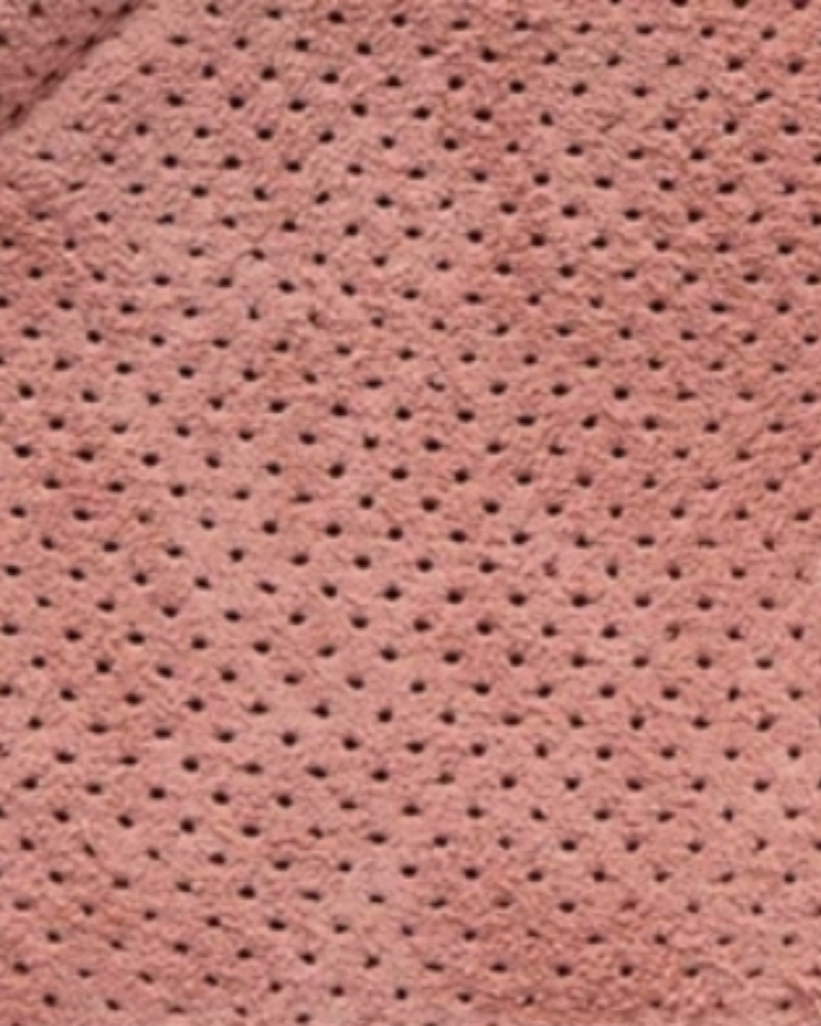 Almada Perforated Cupsole Trainer Rosa